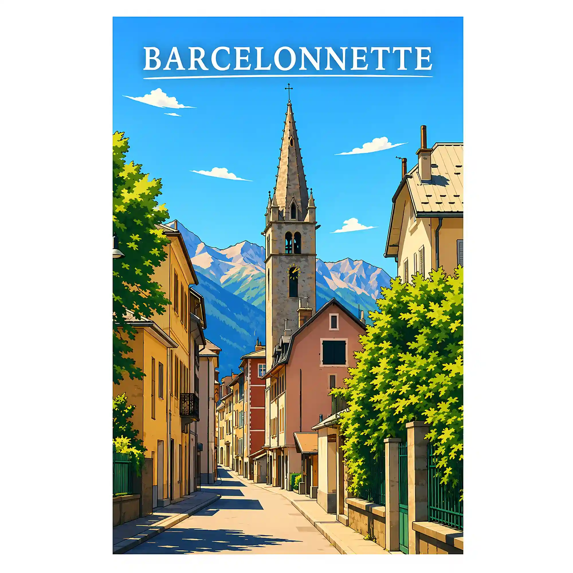 Affiche - Barcelonnette