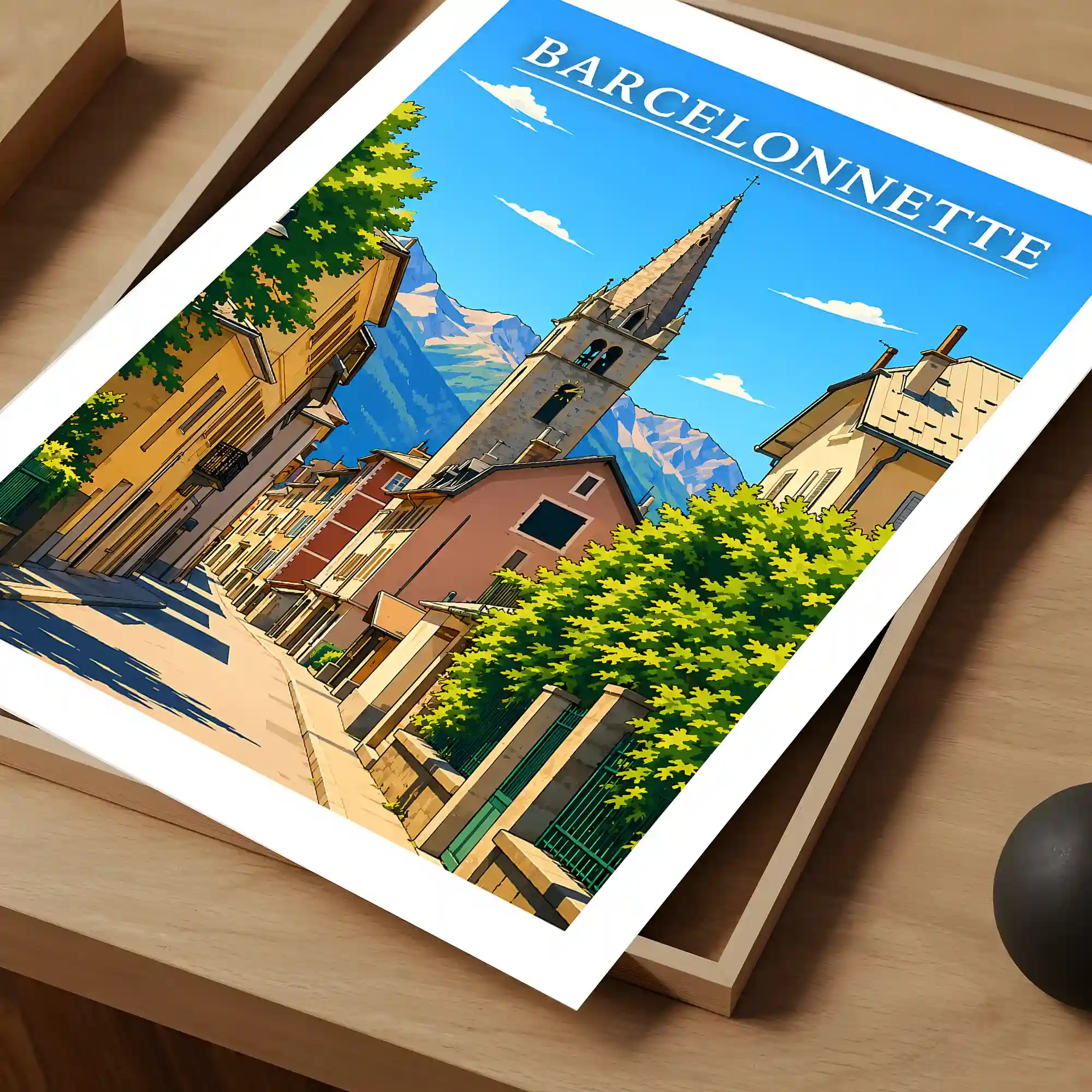 Affiche - Barcelonnette - Image 4
