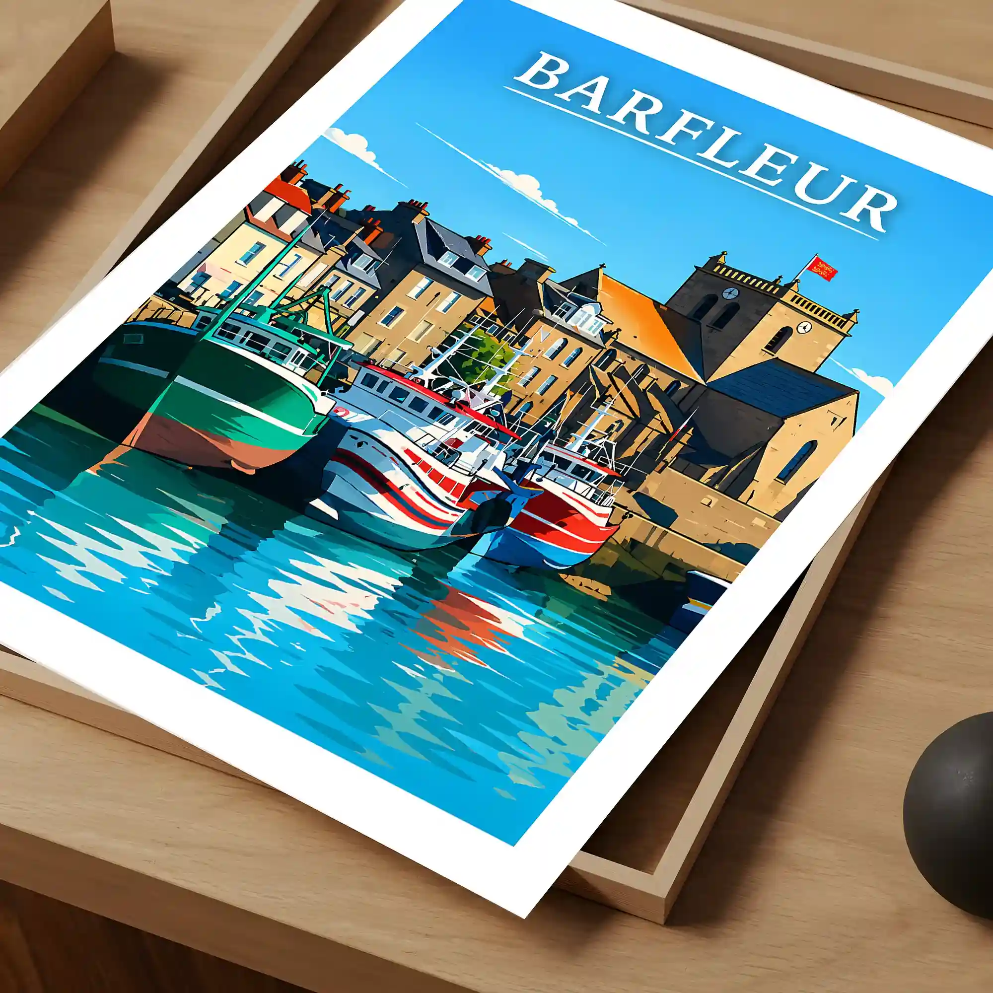 Affiche - Barfleur - Image 4