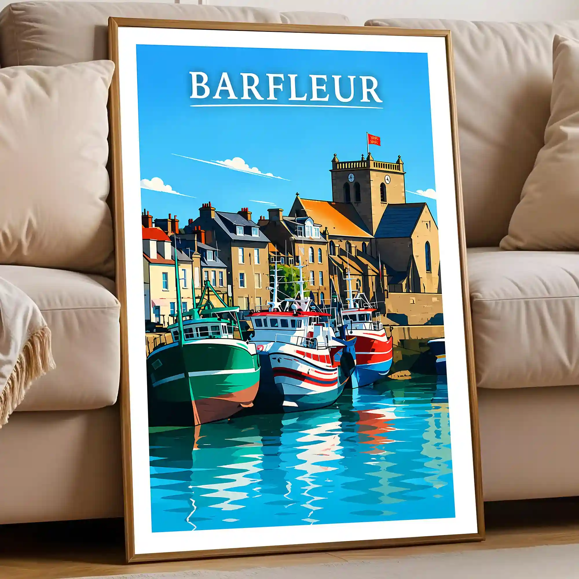 Affiche - Barfleur - Image 5
