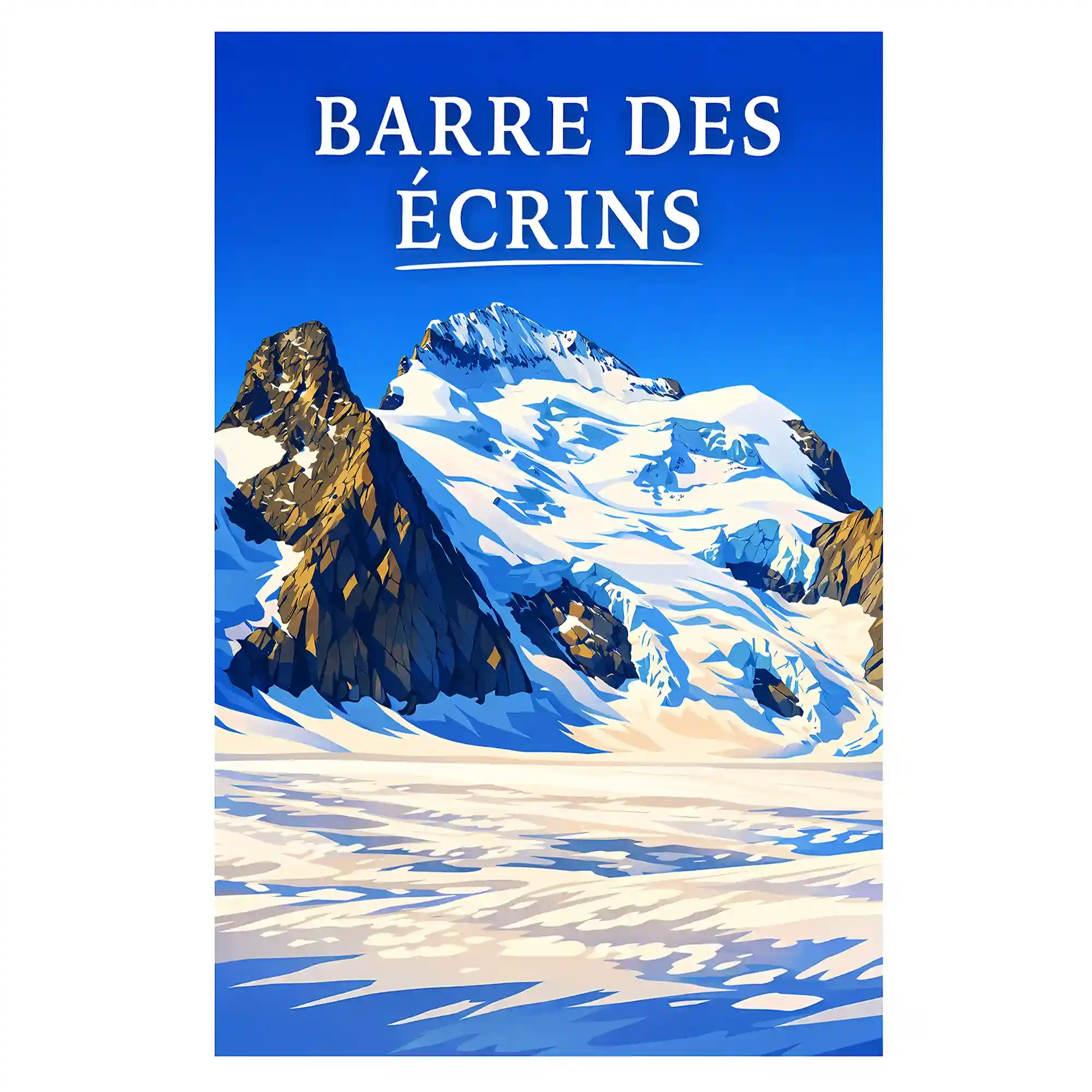 Affiche - Barre des Écrins
