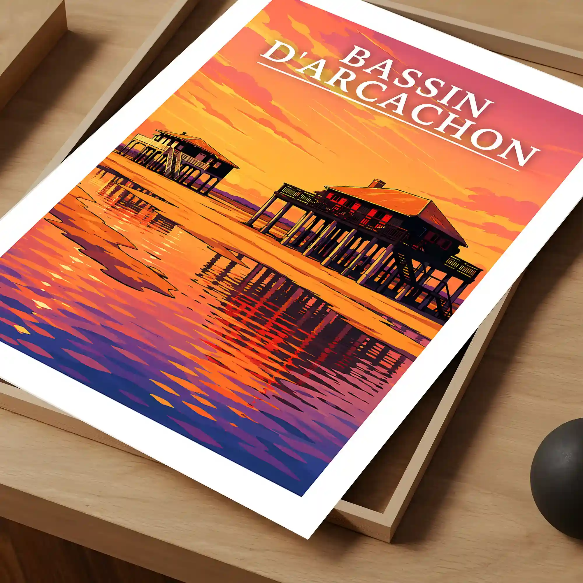 Affiche - Bassin d'Arcachon - Image 4