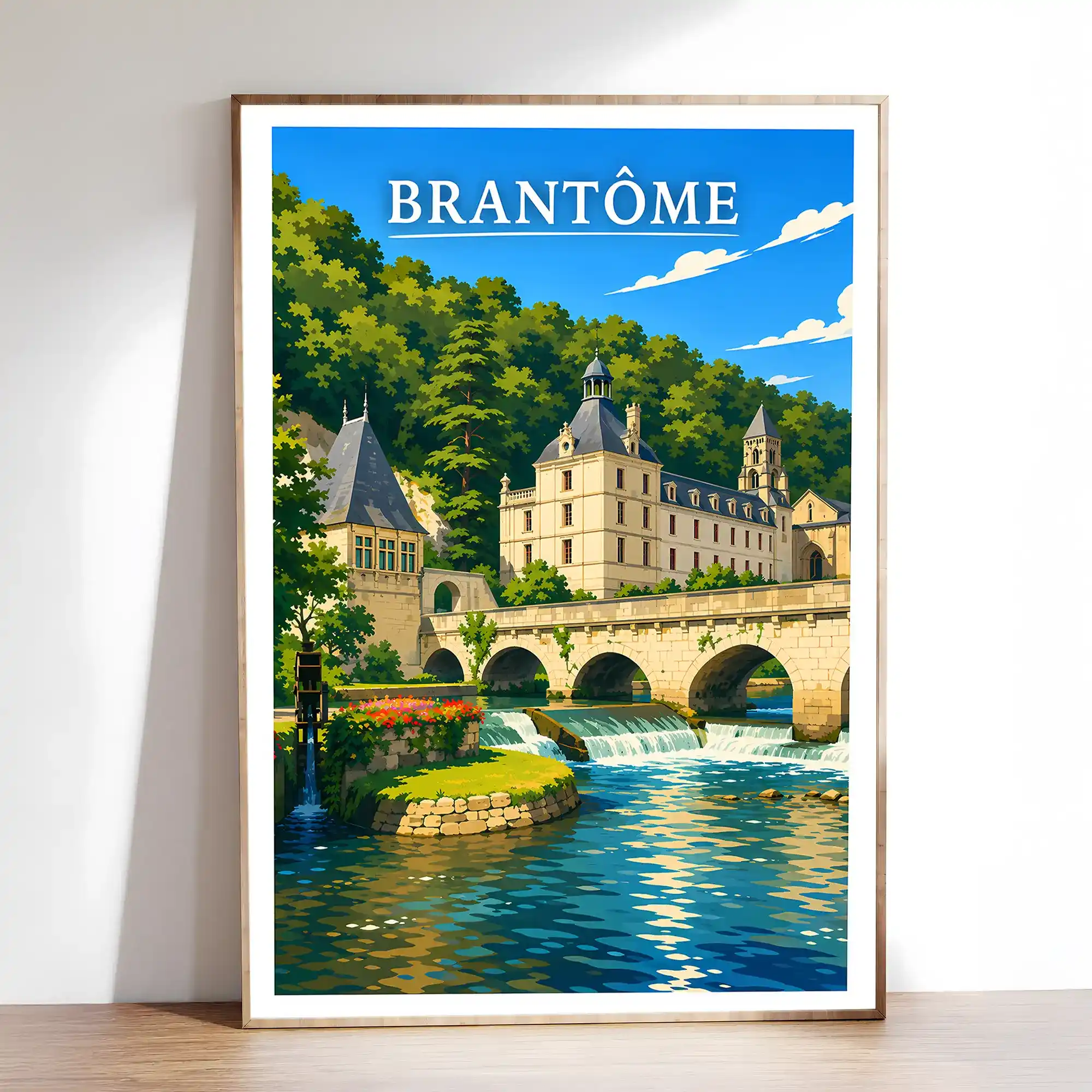 Affiche - Brantôme - Image 2