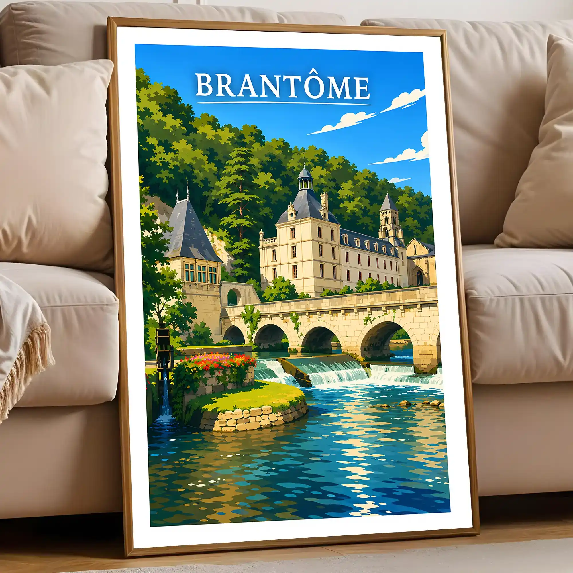 Affiche - Brantôme - Image 5