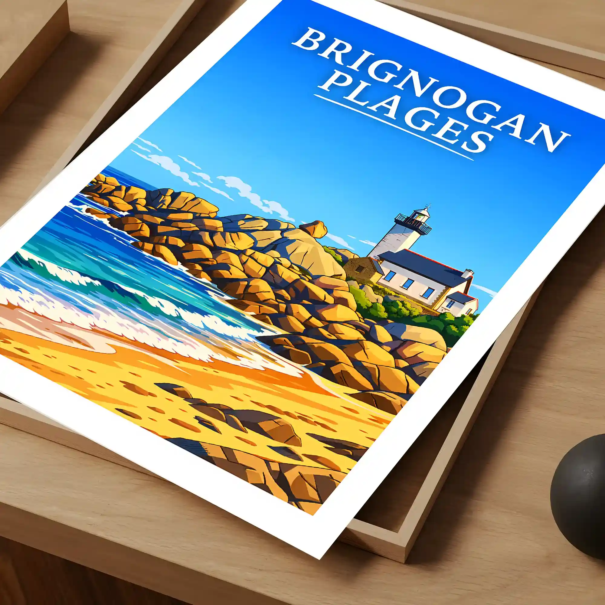 Affiche - Brignogan-Plages - Image 4