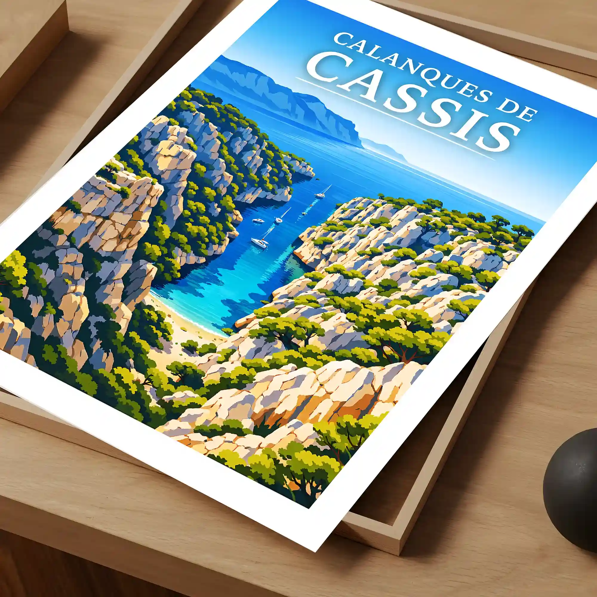 Affiche - Calanques de Cassis - Image 4