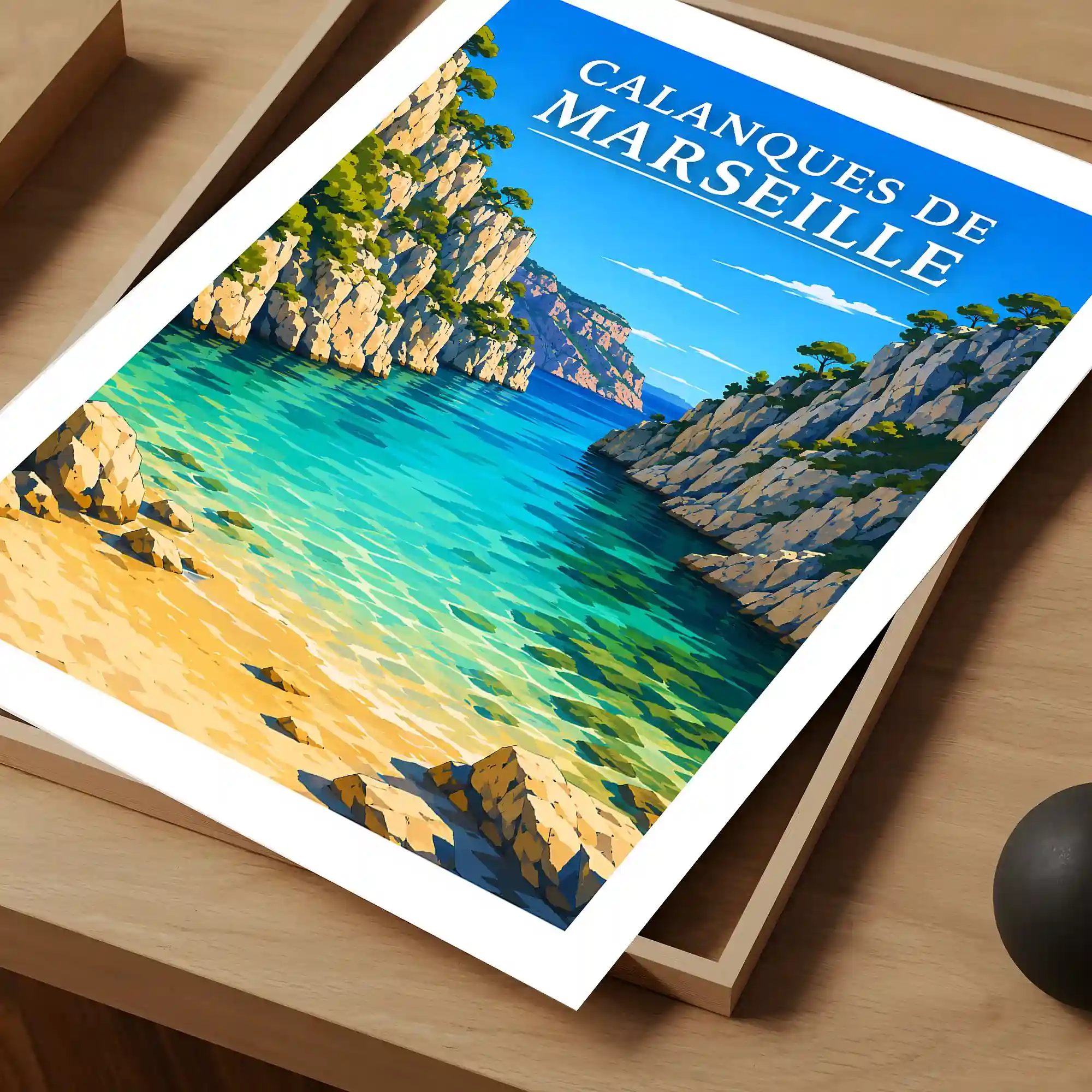 Affiche - Calanques de Marseille - Image 4