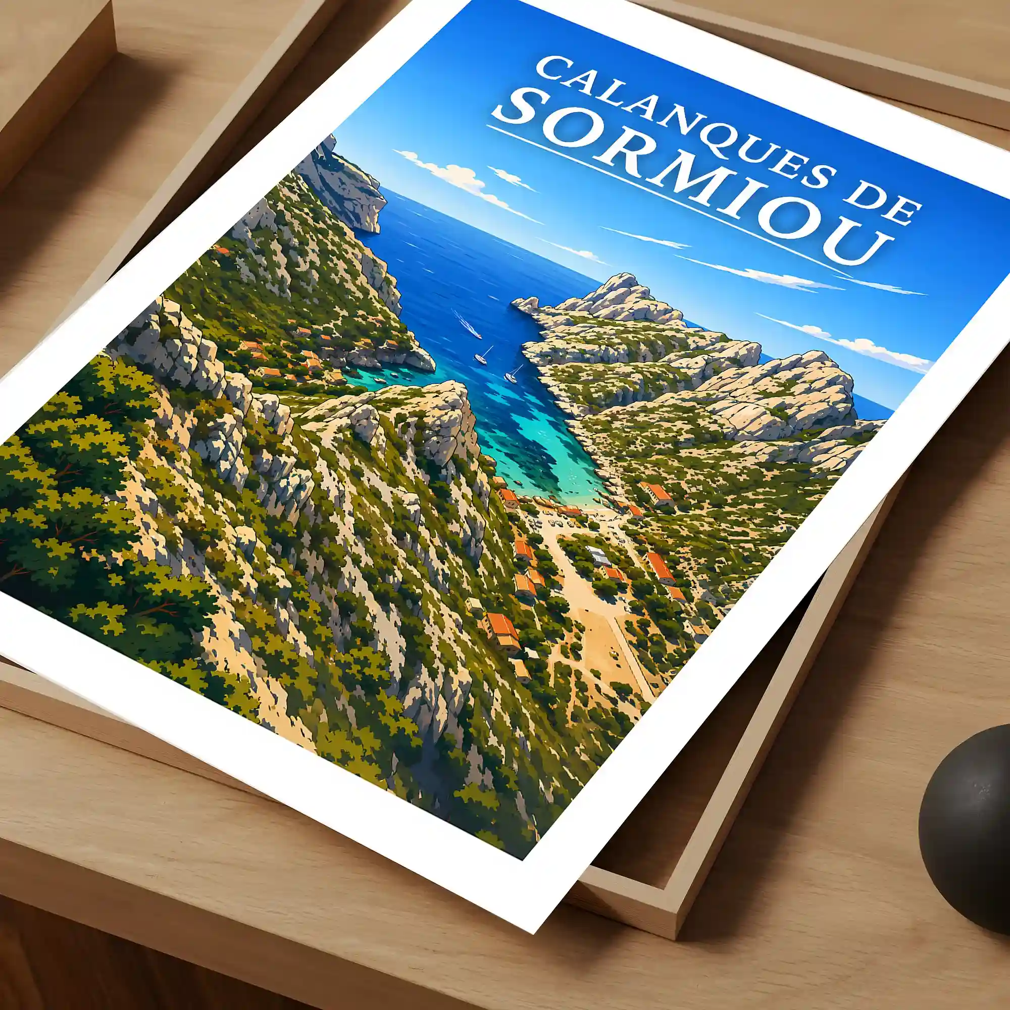 Affiche - Calanques de Sormiou - Image 4