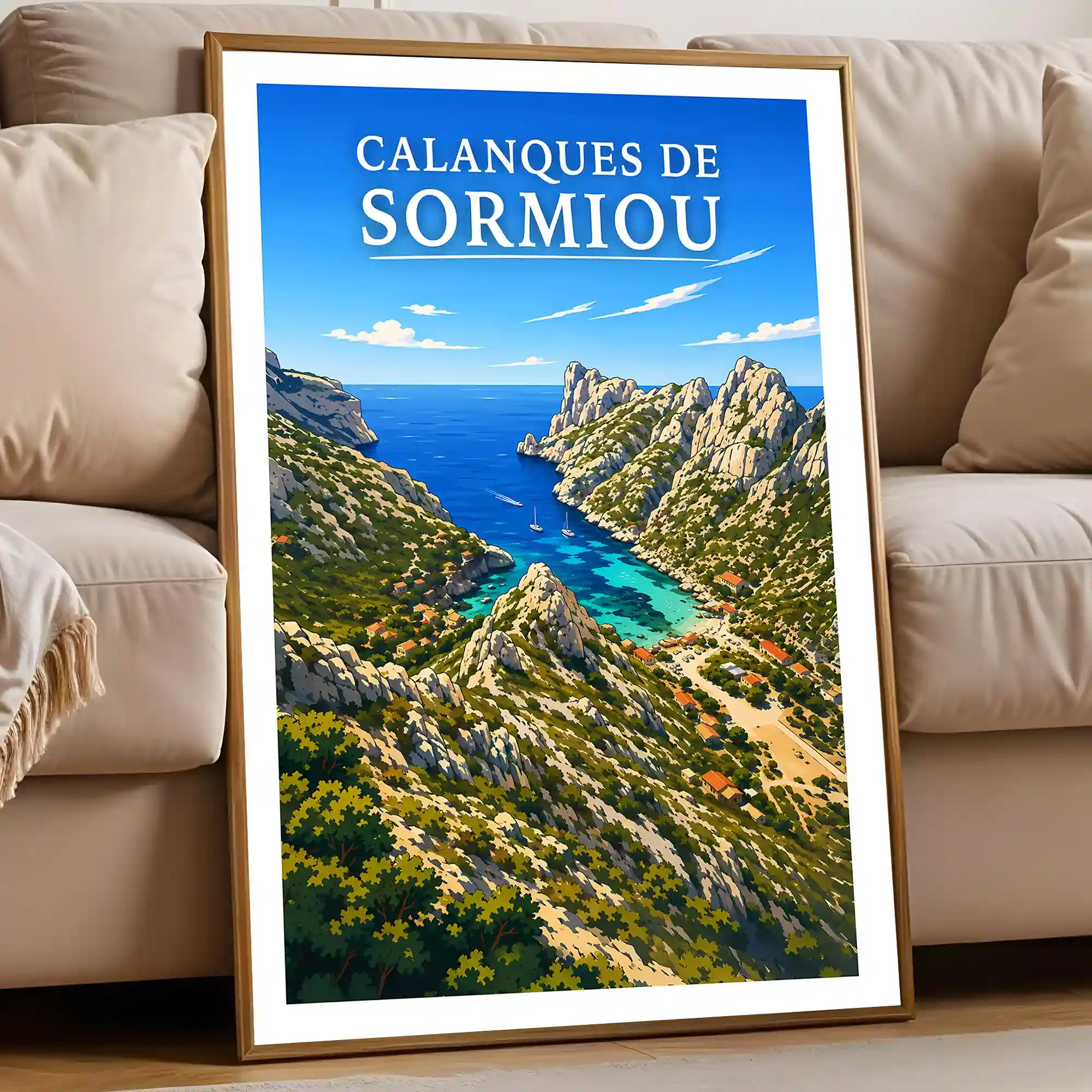 Affiche - Calanques de Sormiou - Image 5