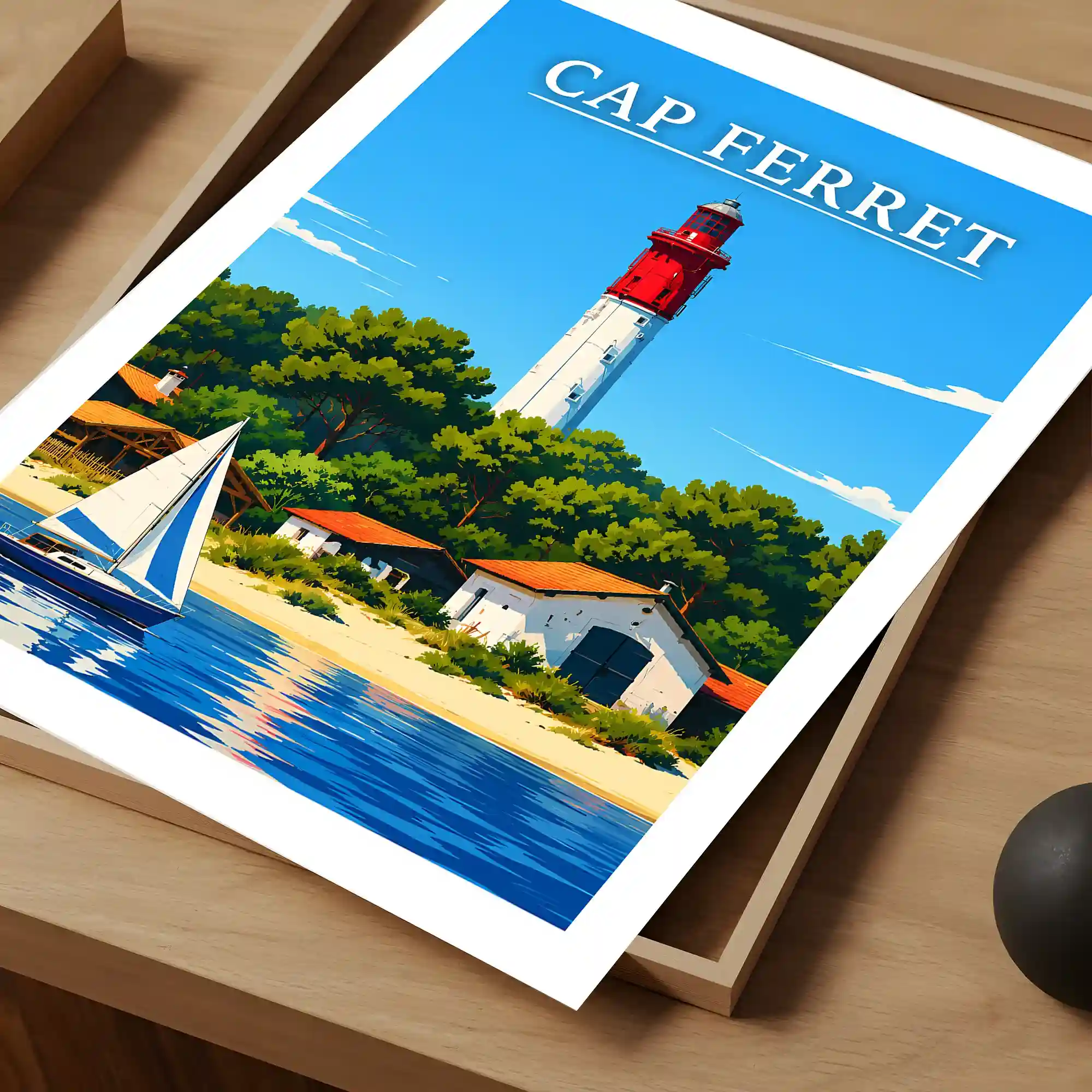 Affiche - Cap Ferret - Image 4
