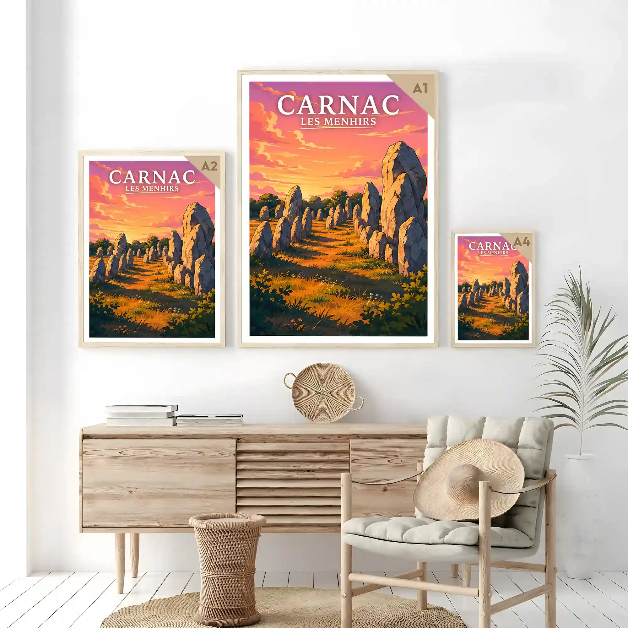 Affiche - Carnac - Les Menhirs - Image 7