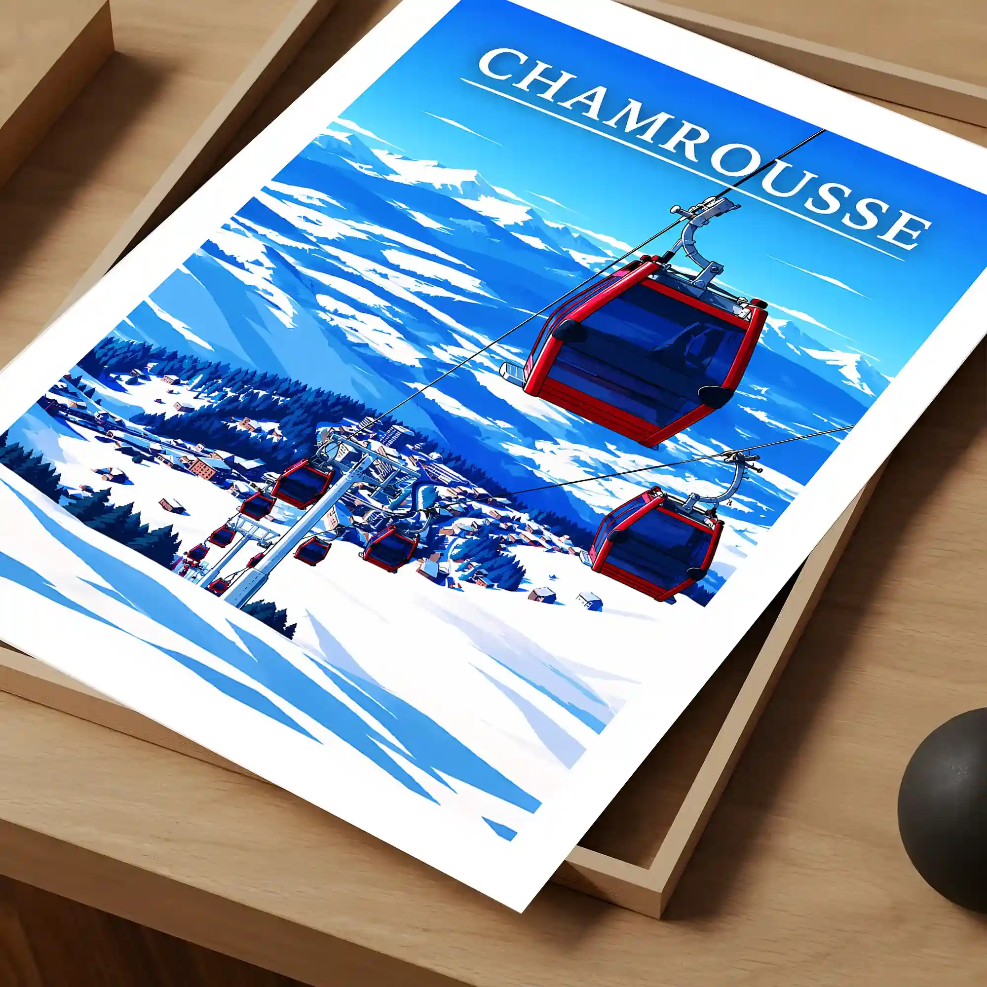Affiche - Chamrousse - Image 4