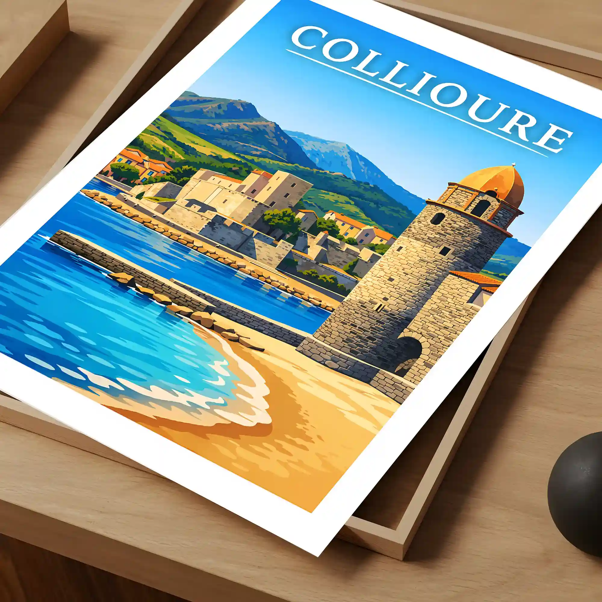 Affiche - Collioure - Image 4