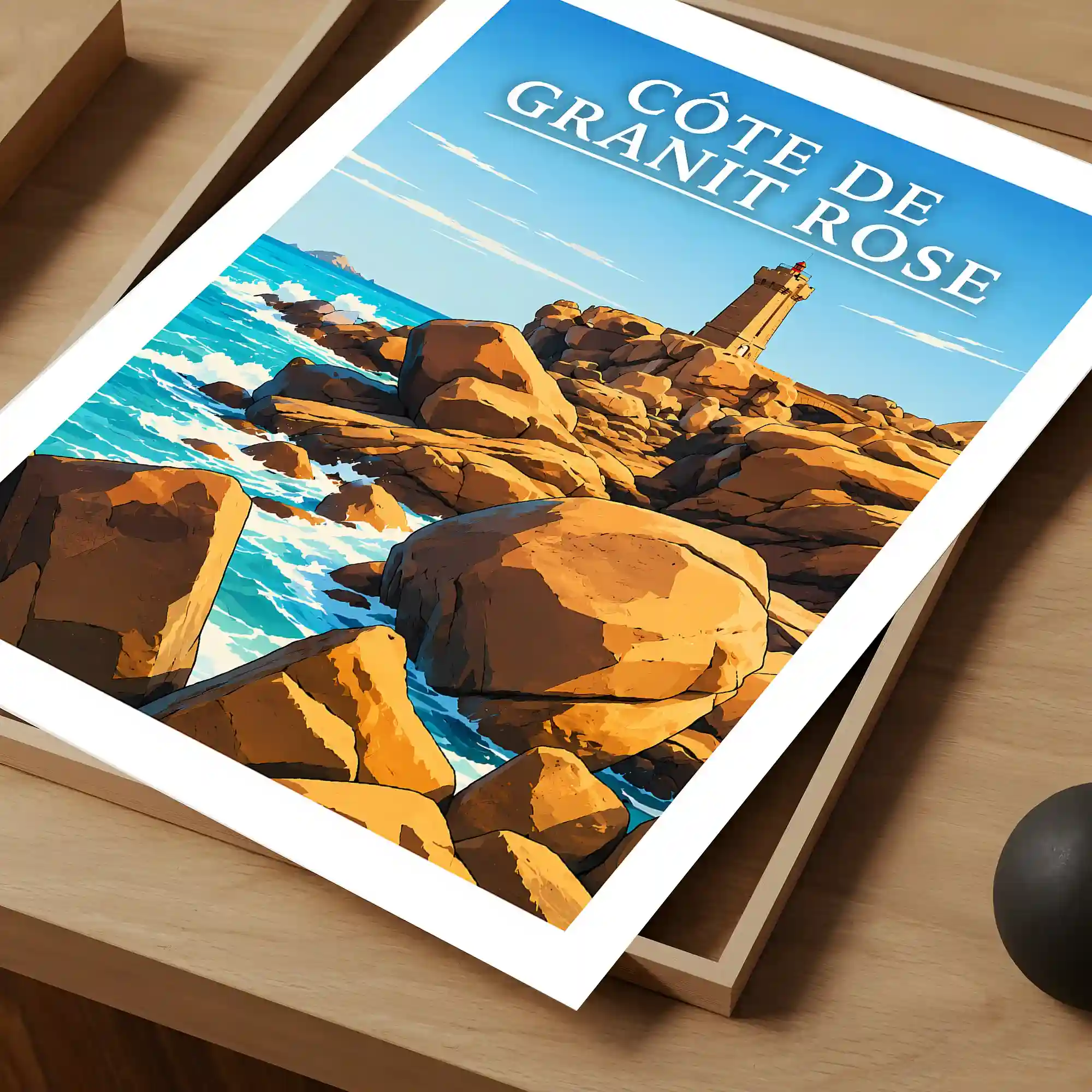 Affiche - Côte de Granit Rose - Image 4