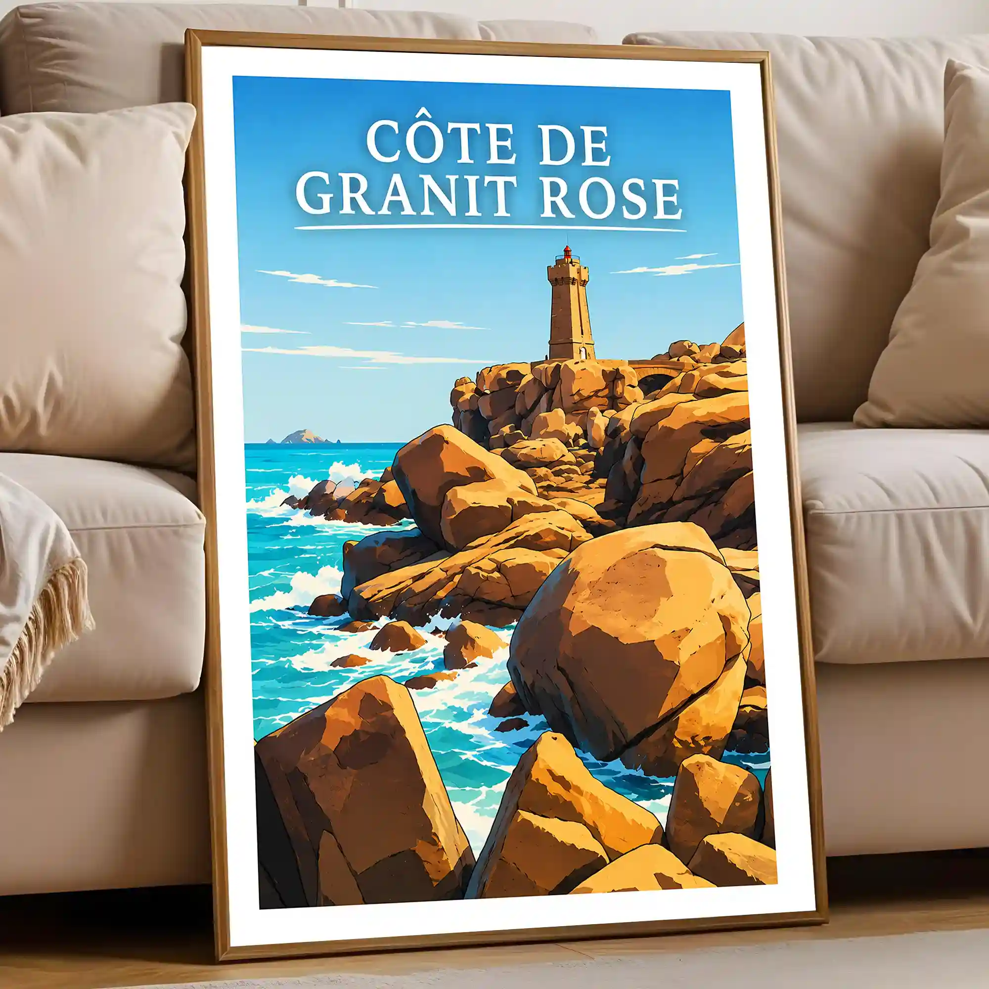 Affiche - Côte de Granit Rose - Image 5