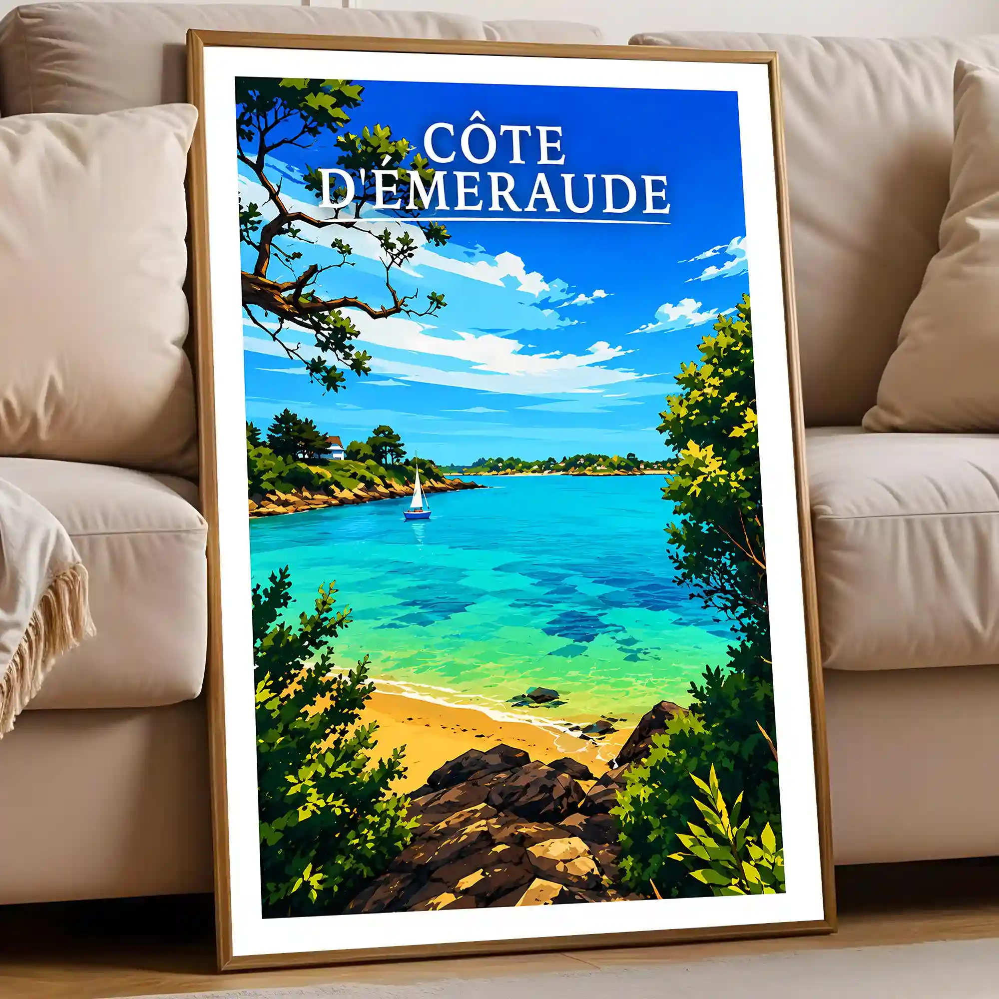 Affiche - Côte d'Émeraude - Image 5