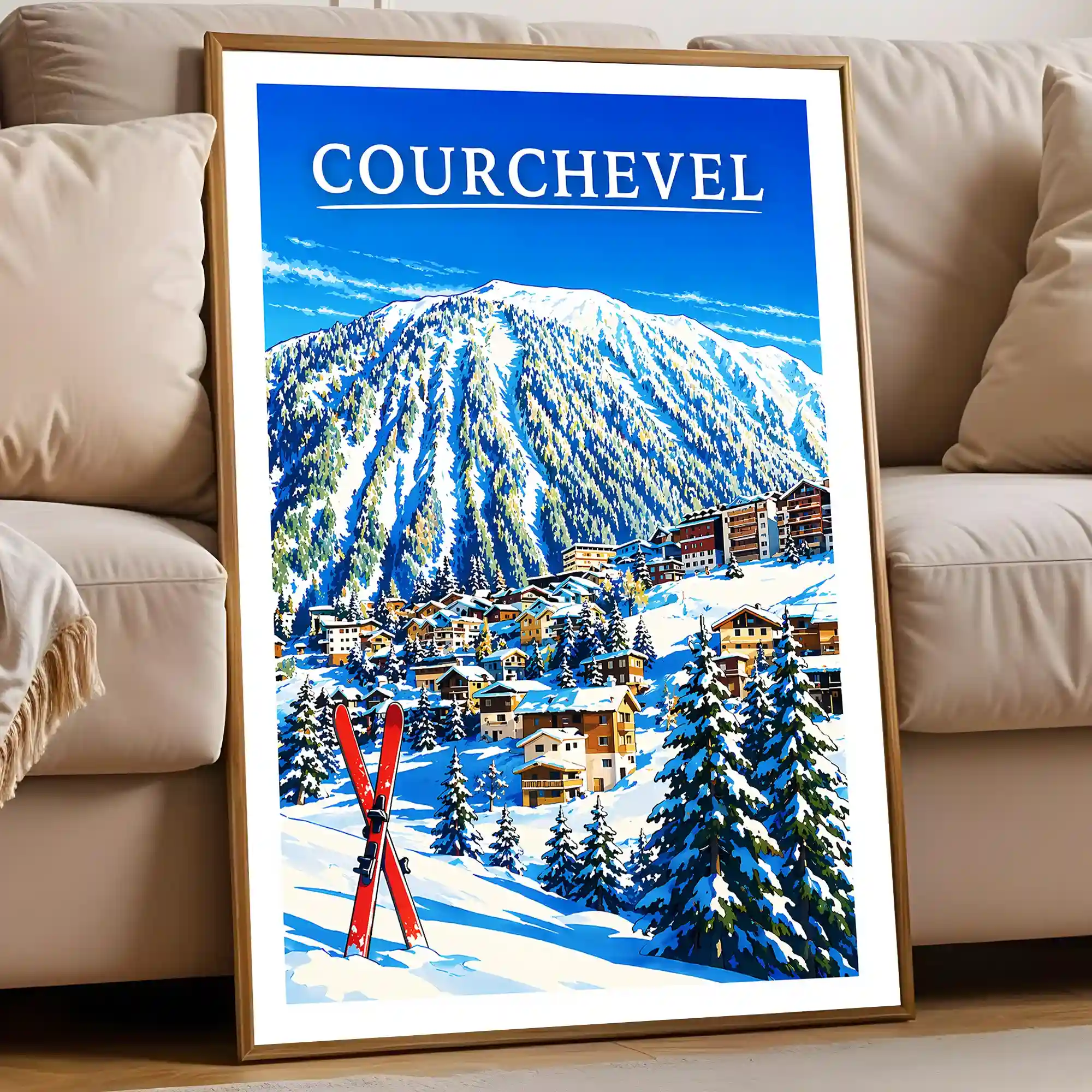 Affiche - Courchevel - Image 5