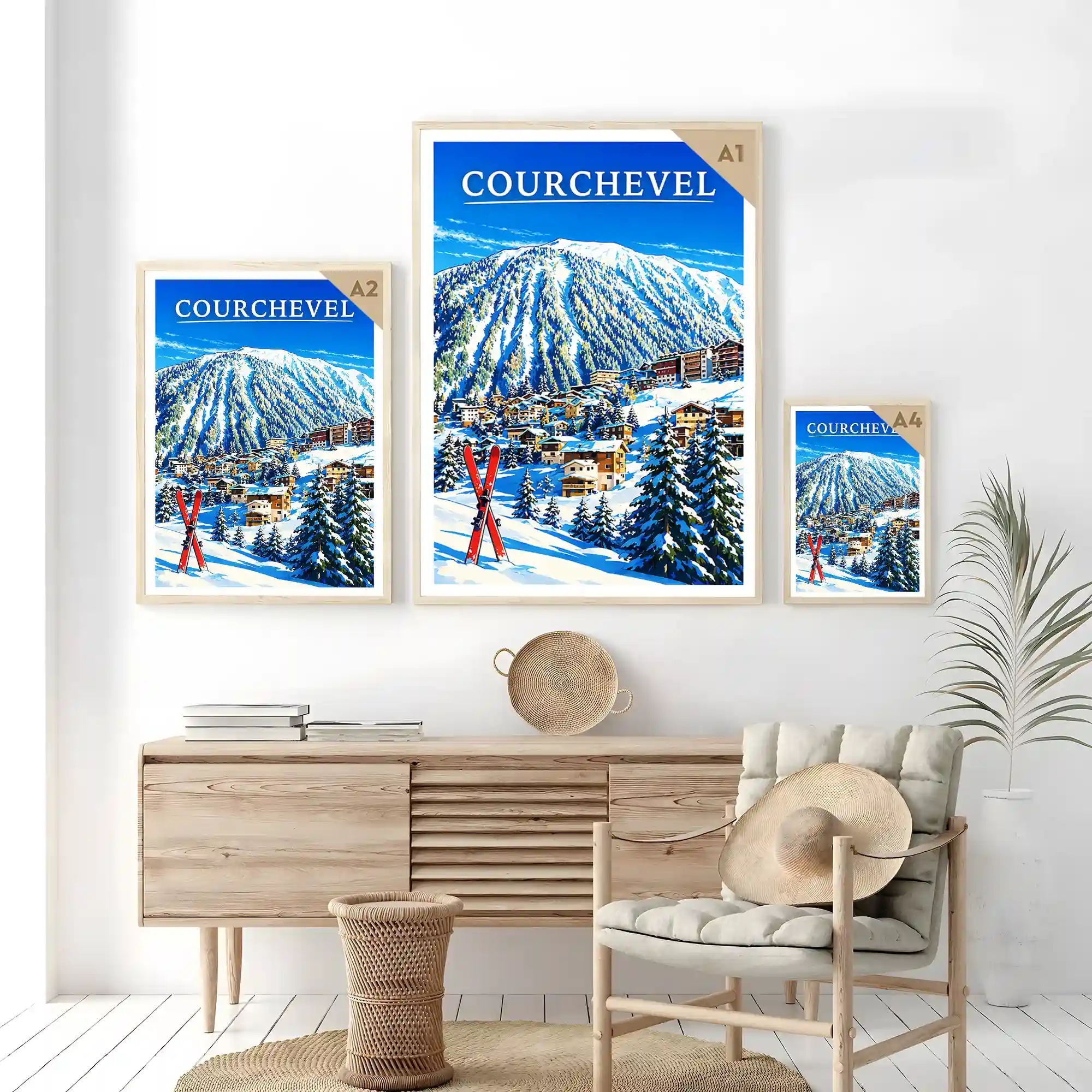Affiche - Courchevel - Image 7