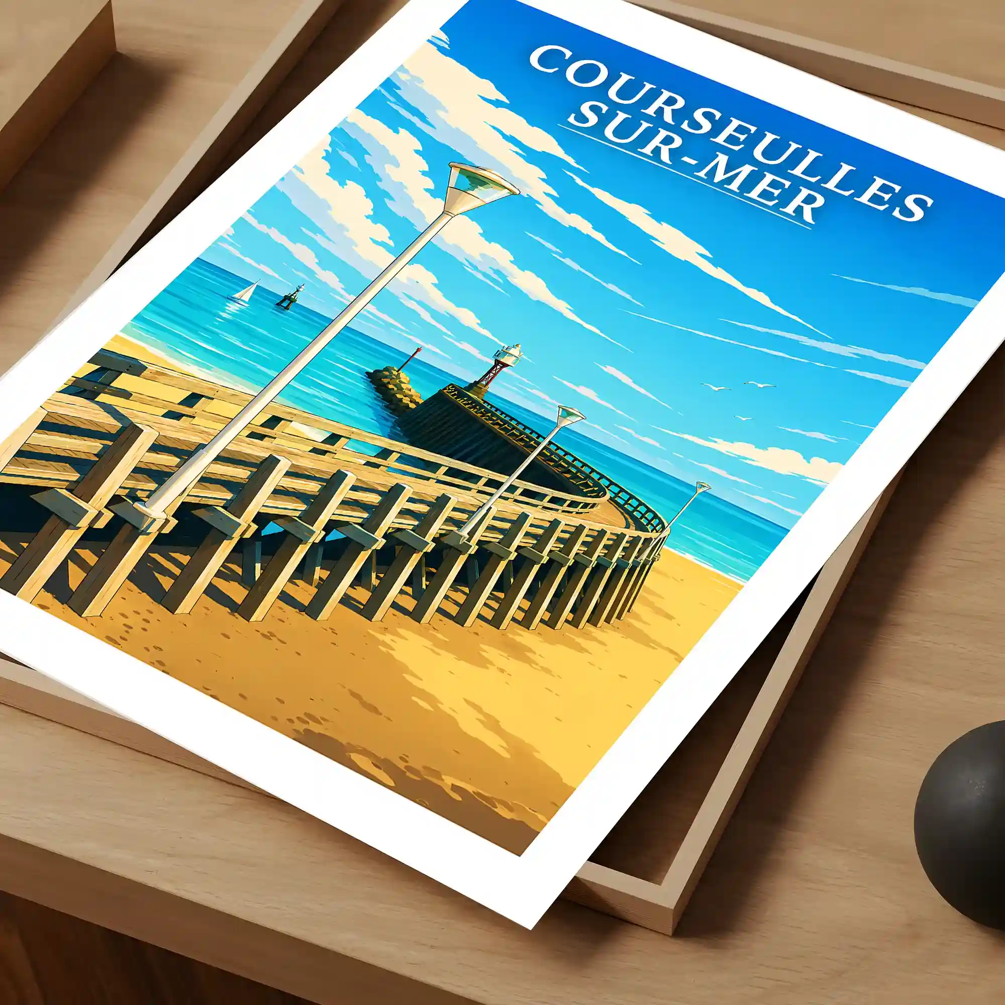 Affiche - Courseulles-sur-Mer - Image 4