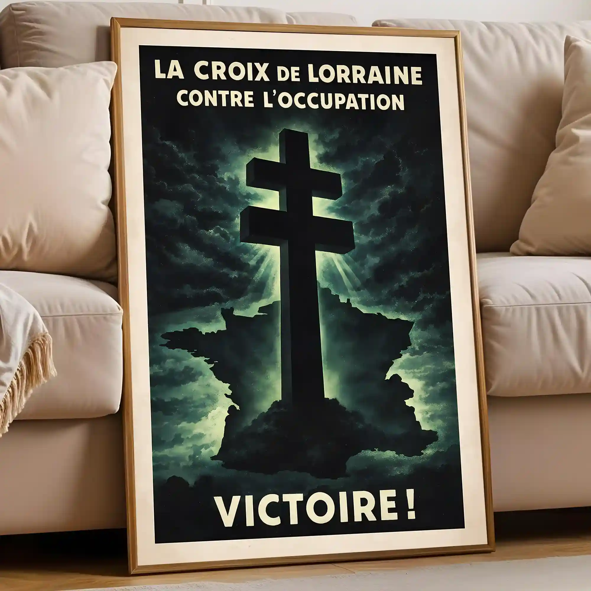 Affiche - Croix de Lorraine victorieuse - Image 4