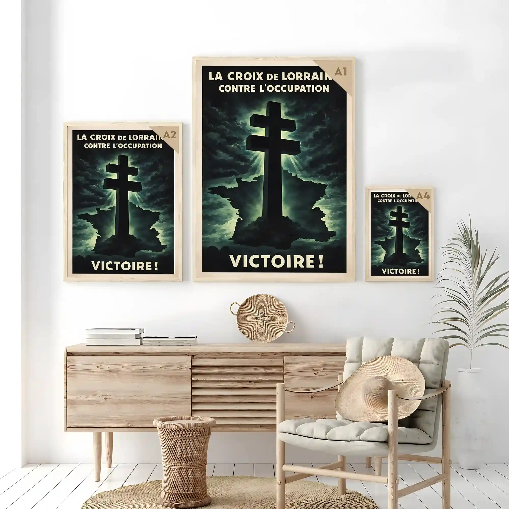 Affiche - Croix de Lorraine victorieuse - Image 6