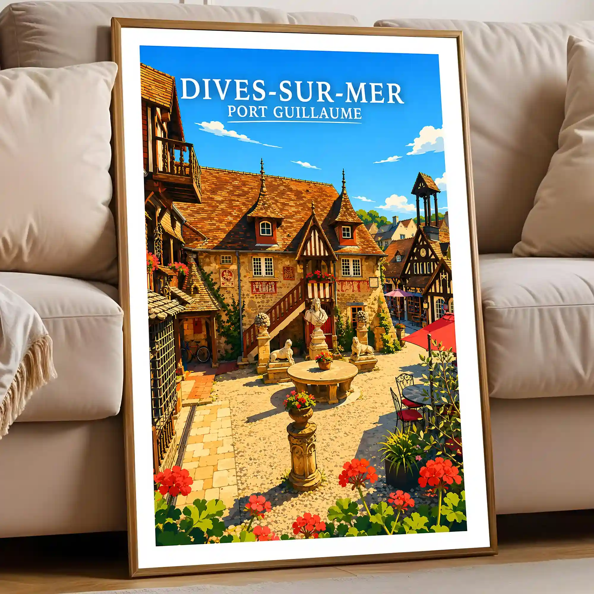 Affiche - Dives-sur-Mer - Port-Guillaume - Image 5