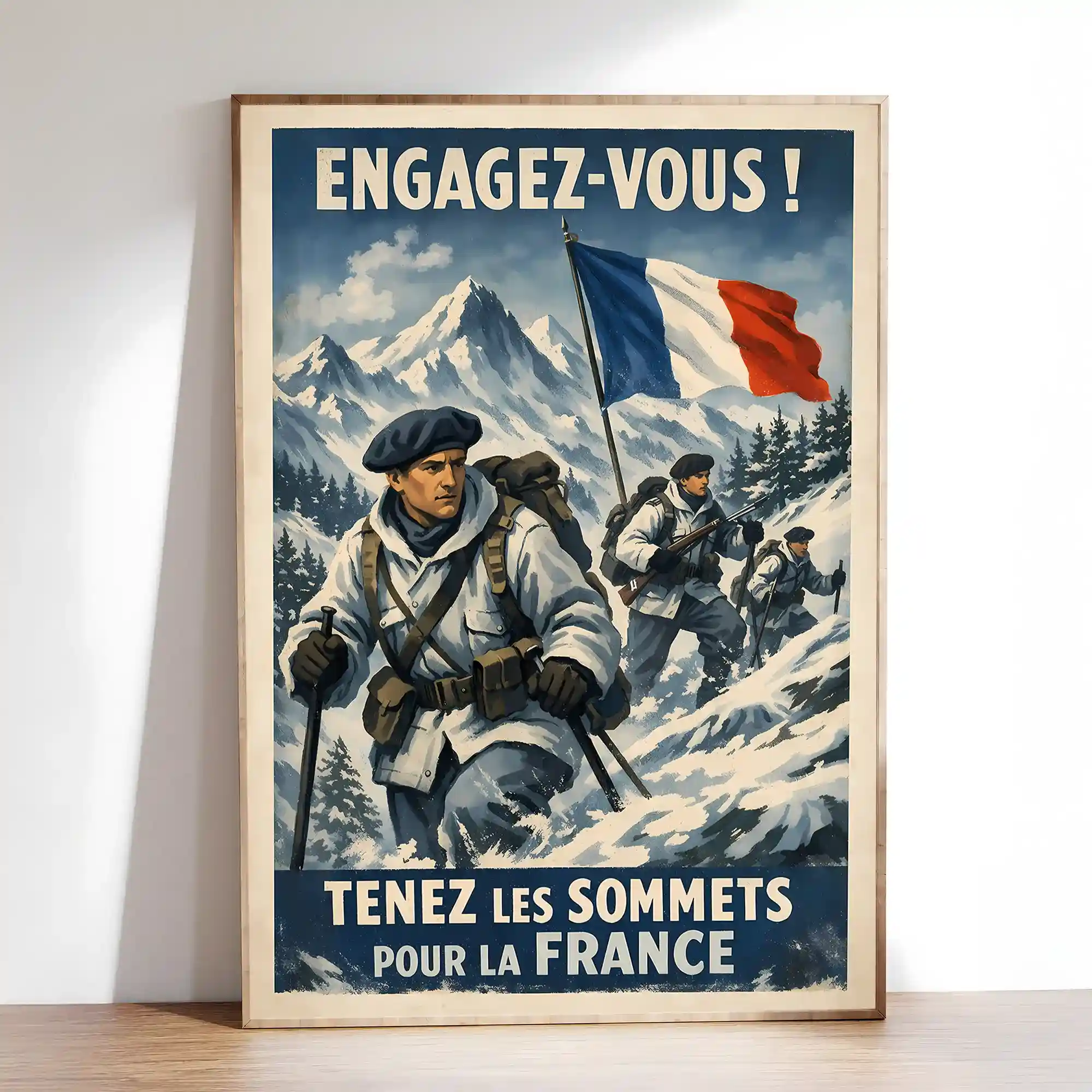 Affiche - Engagez-vous dans les Chasseurs Alpins - Image 2