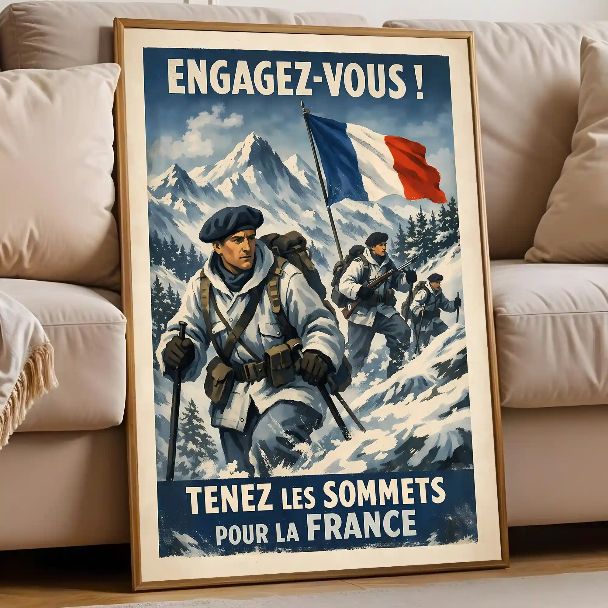 Affiche - Engagez-vous dans les Chasseurs Alpins - Image 4