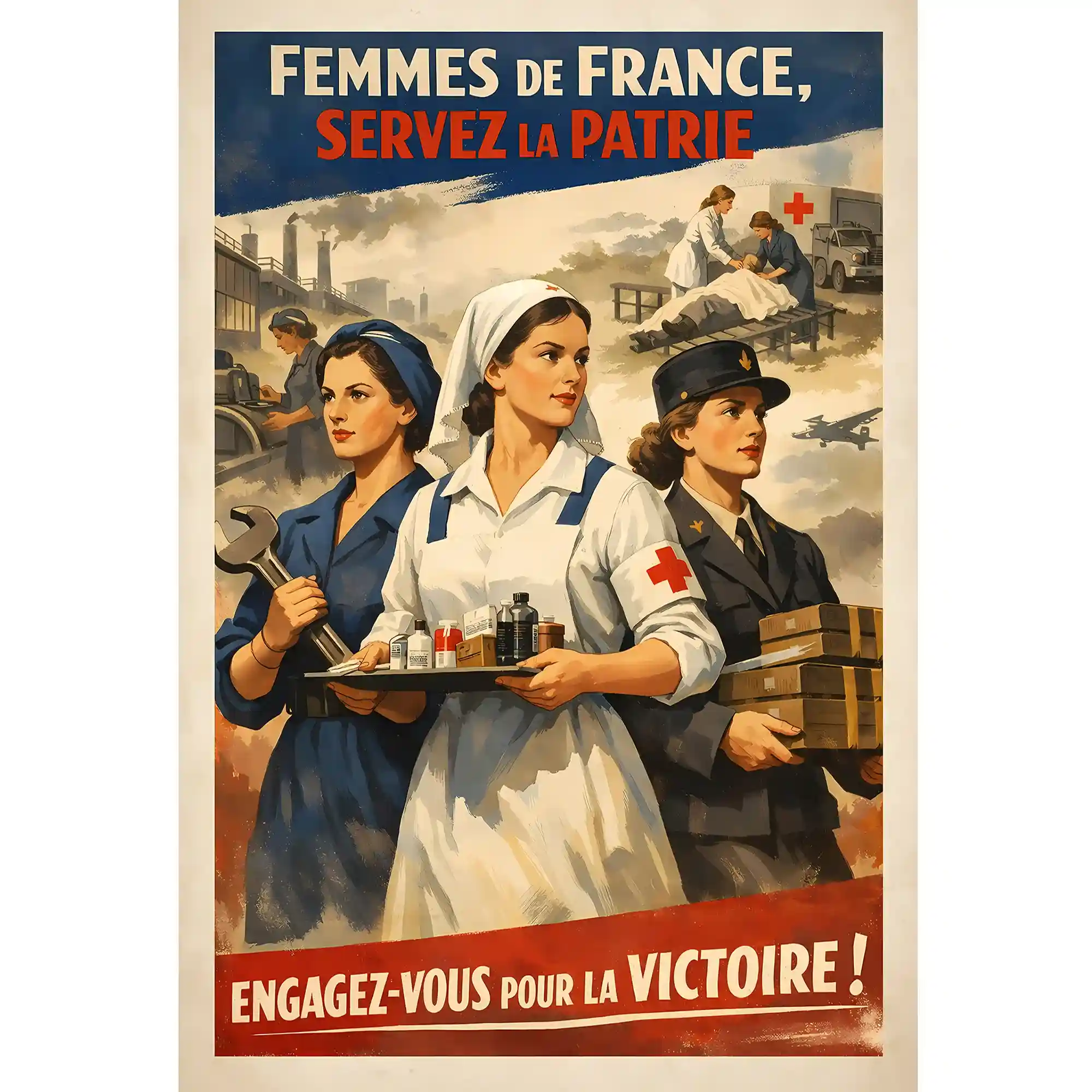 Affiche - Femmes de France