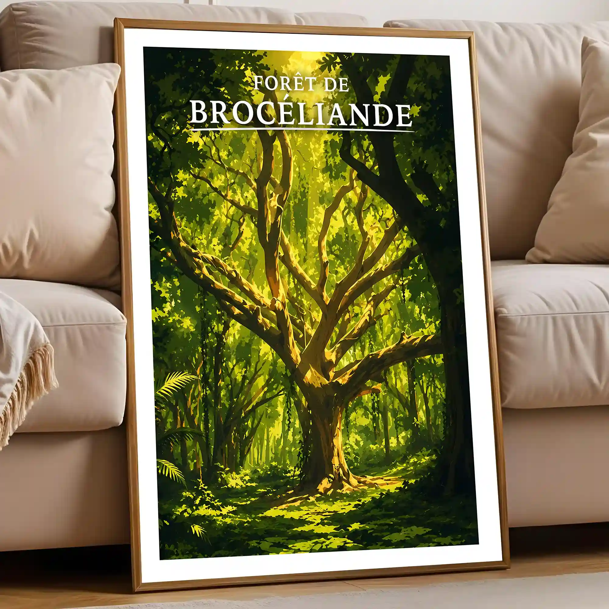 Affiche - Forêt de Brocéliande - Image 5