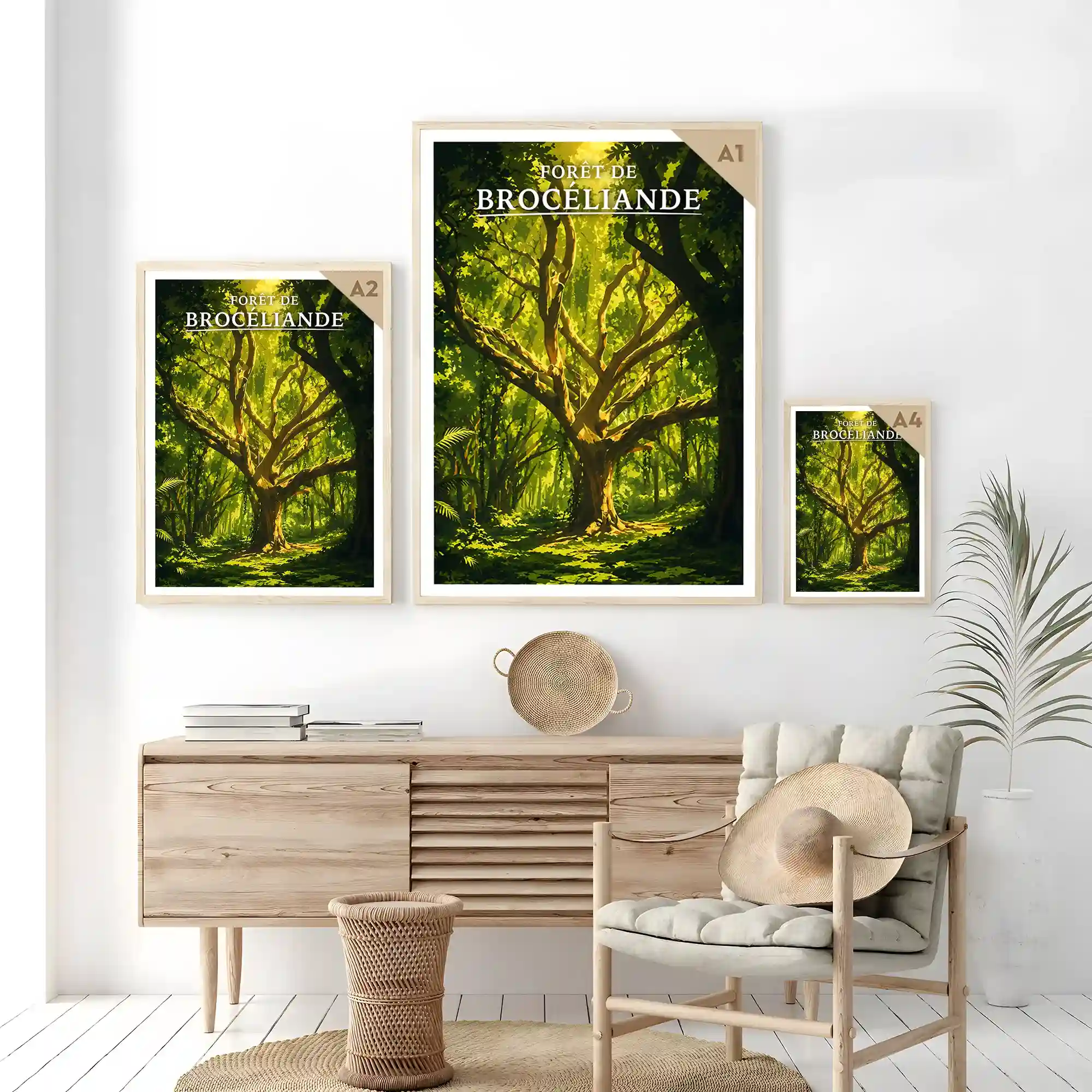 Affiche - Forêt de Brocéliande - Image 7