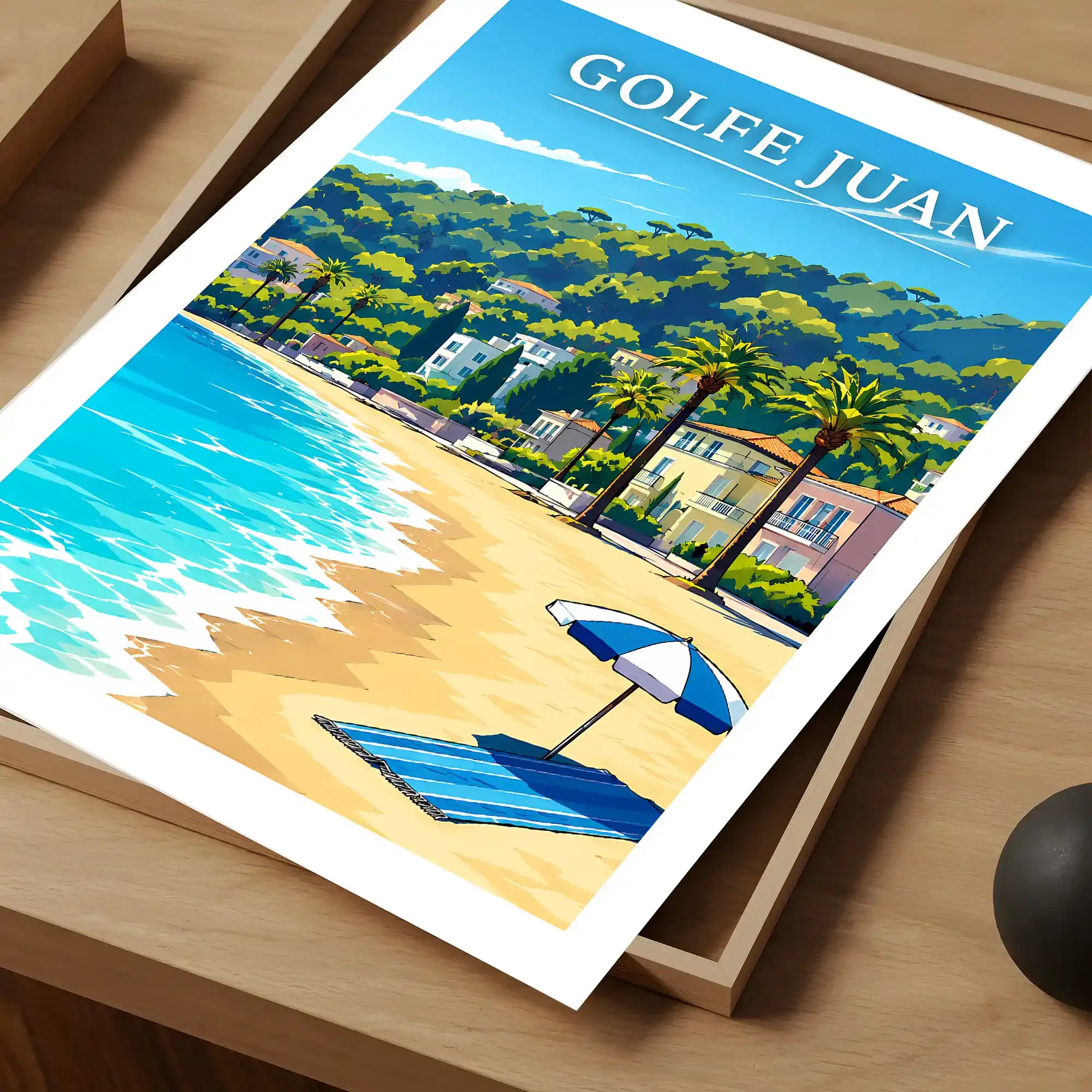 Affiche - Golfe Juan - Image 4