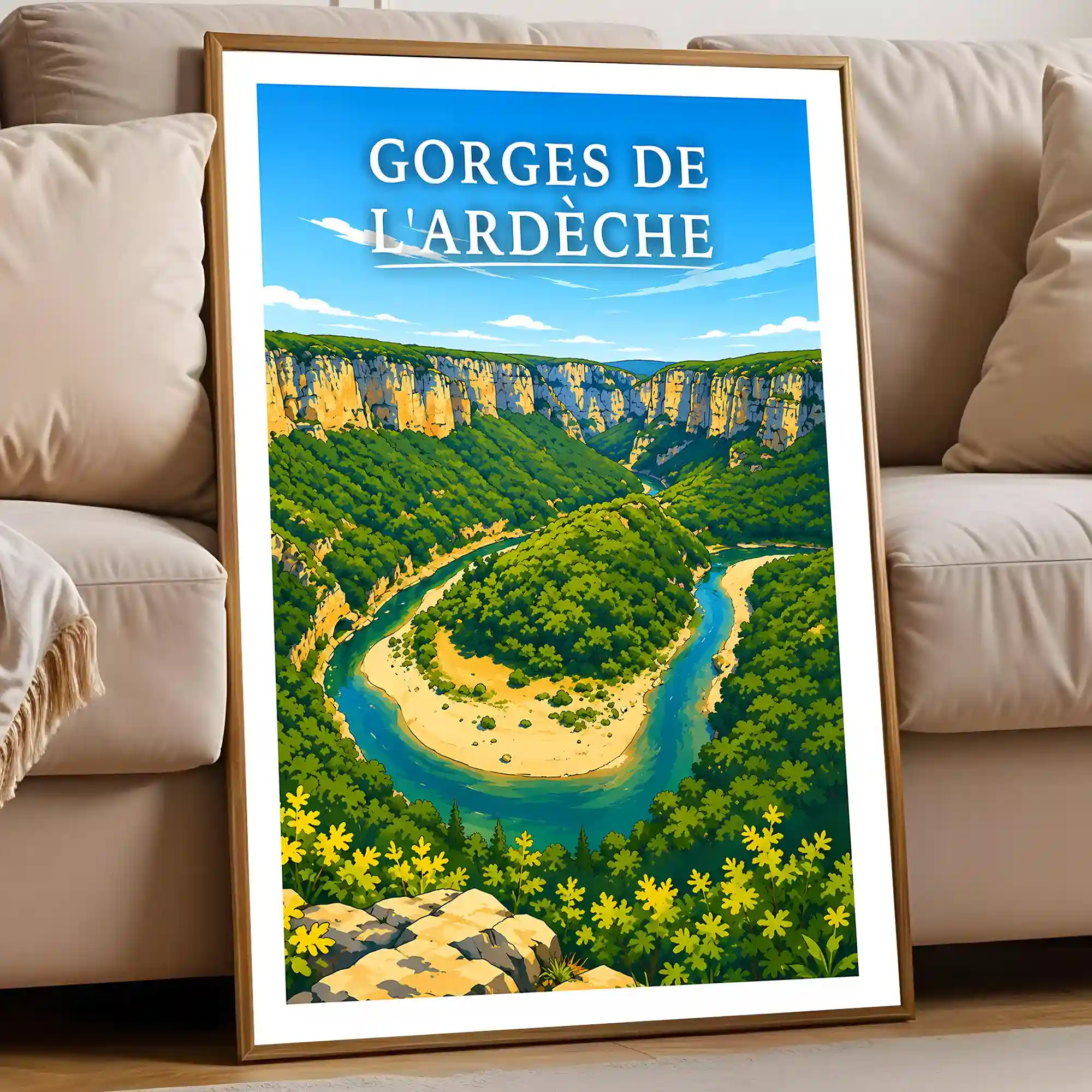Affiche - Gorges de l'Ardèche - Image 5