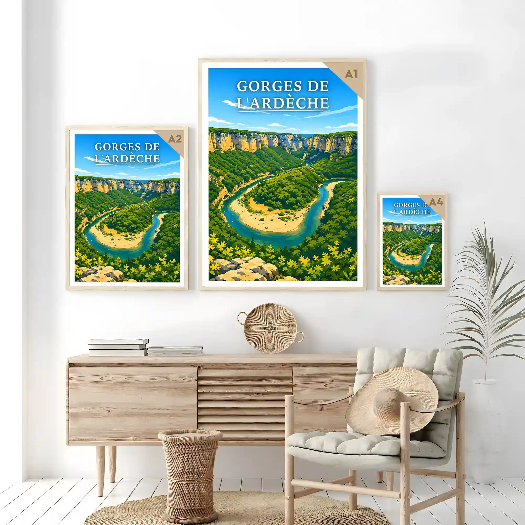 Affiche - Gorges de l'Ardèche - Image 7