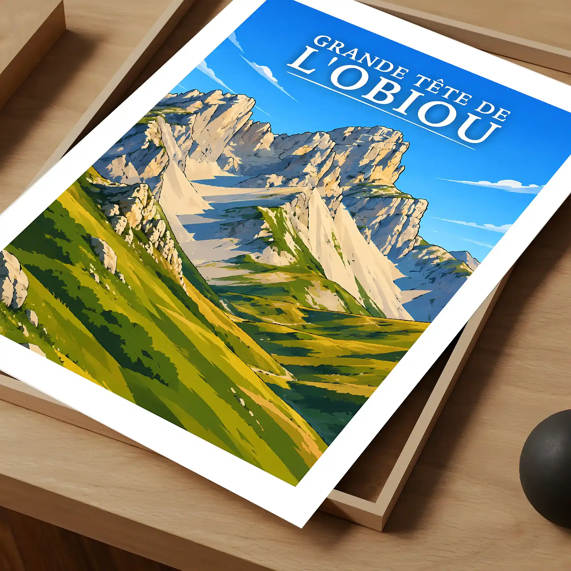 Affiche - Grande Tête de l'Obiou - Image 4