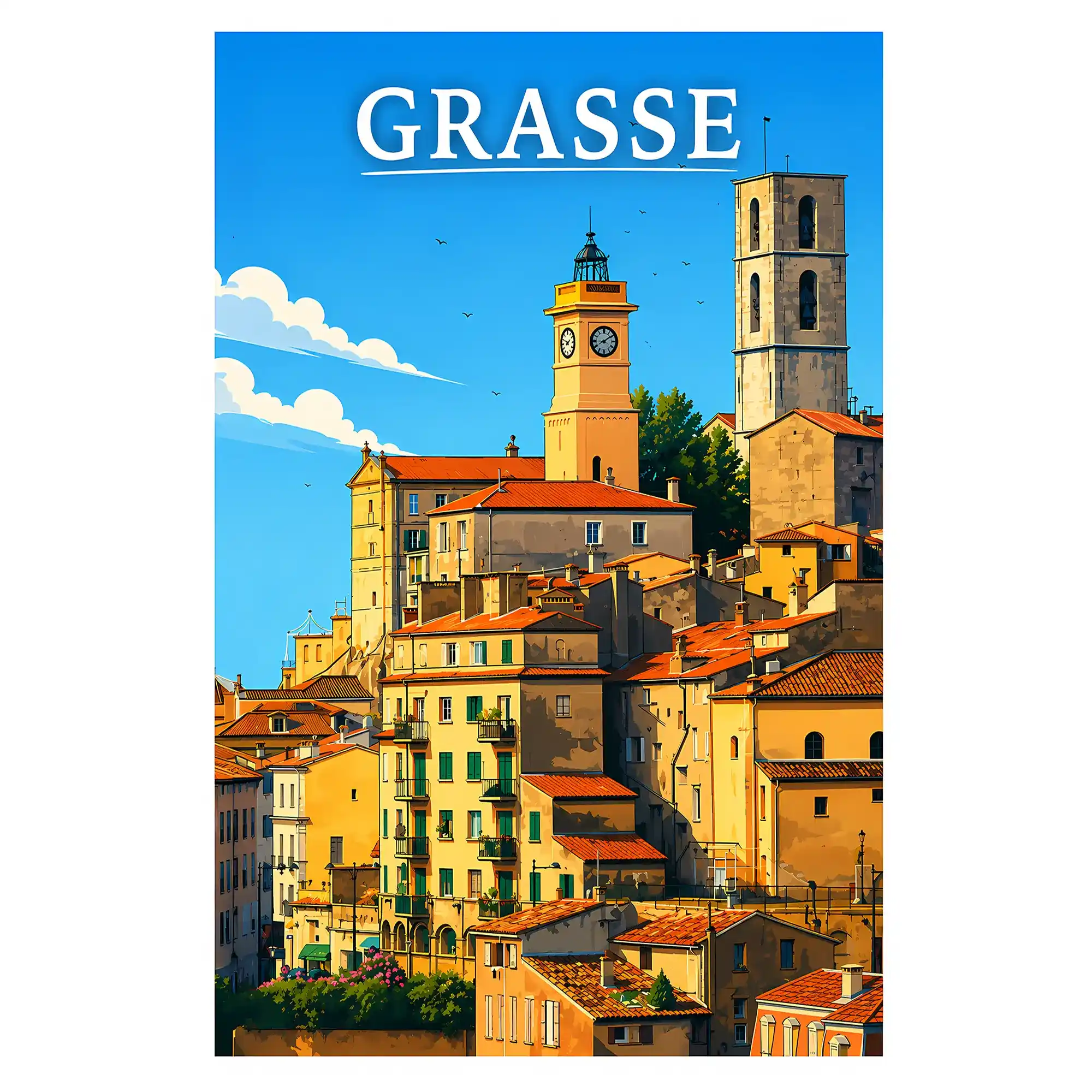 Affiche - Grasse
