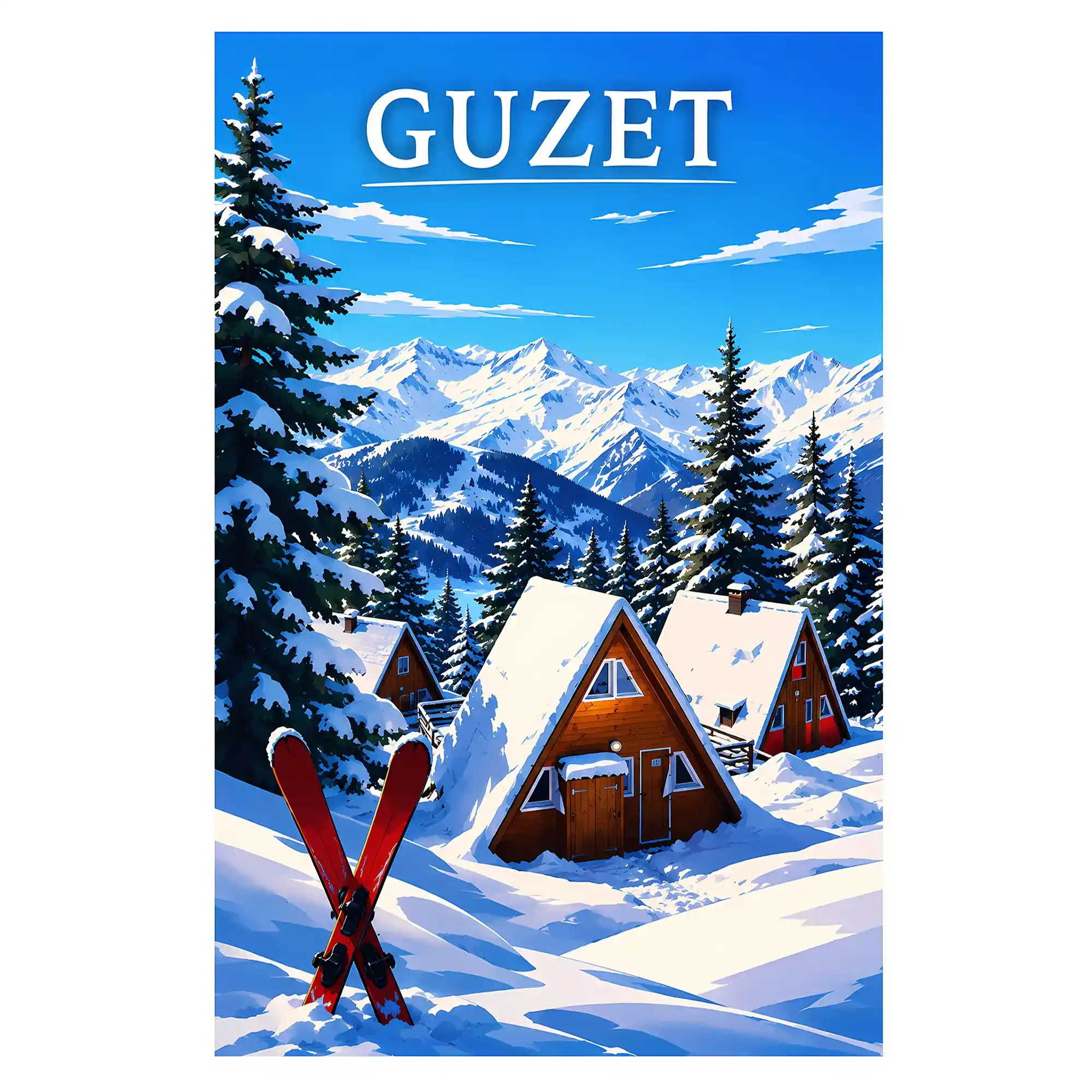 Affiche - Guzet