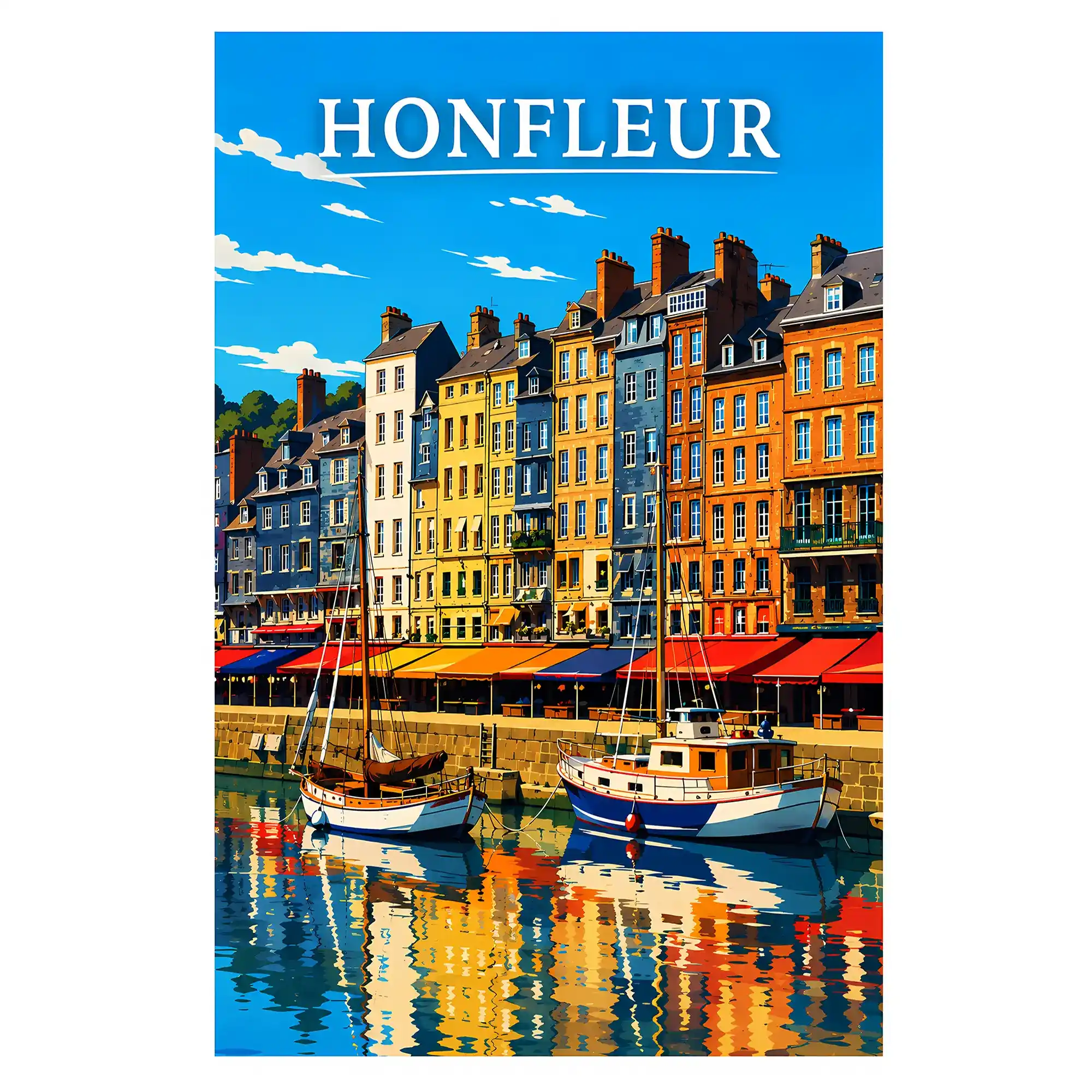 Affiche - Honfleur
