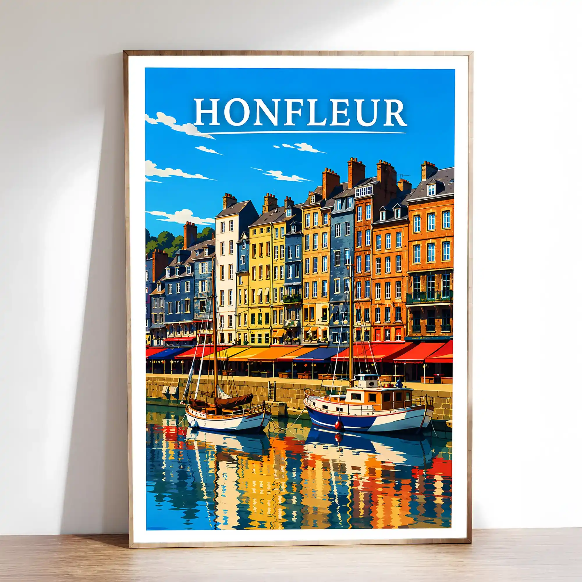 Affiche - Honfleur - Image 2