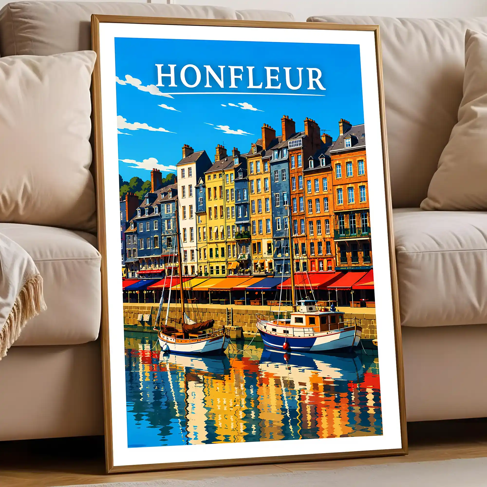 Affiche - Honfleur - Image 5