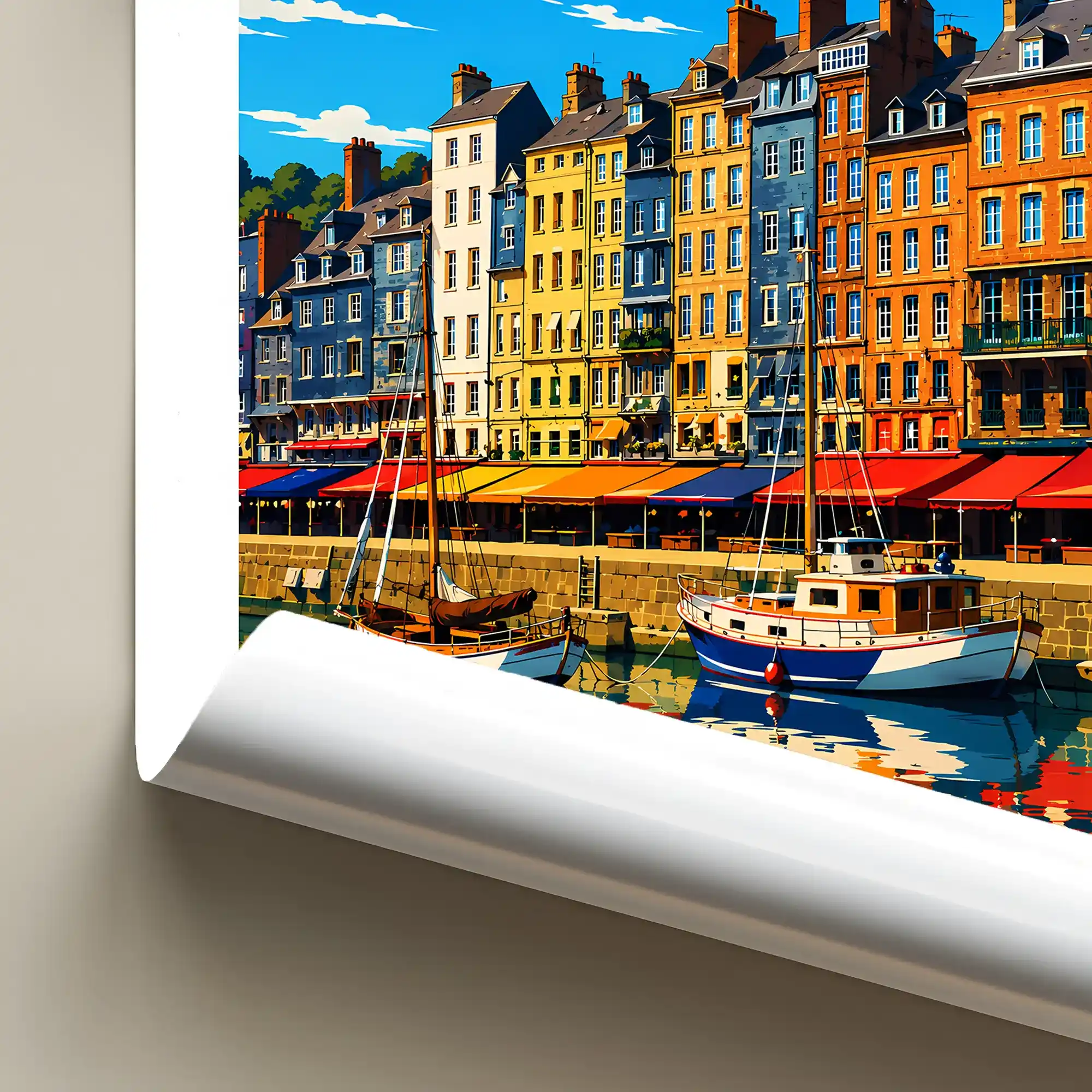 Affiche - Honfleur - Image 6