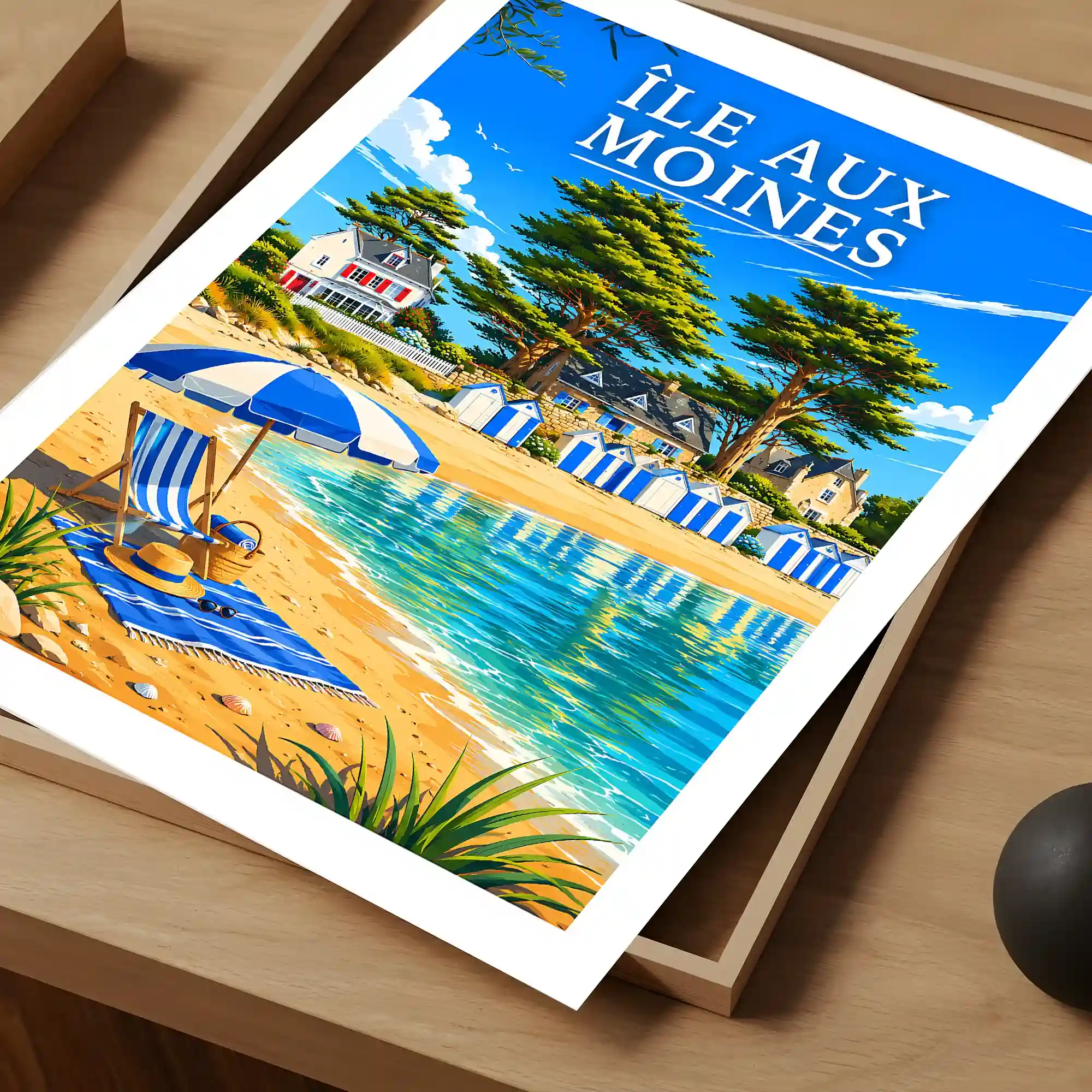 Affiche - Île aux Moines - Image 4
