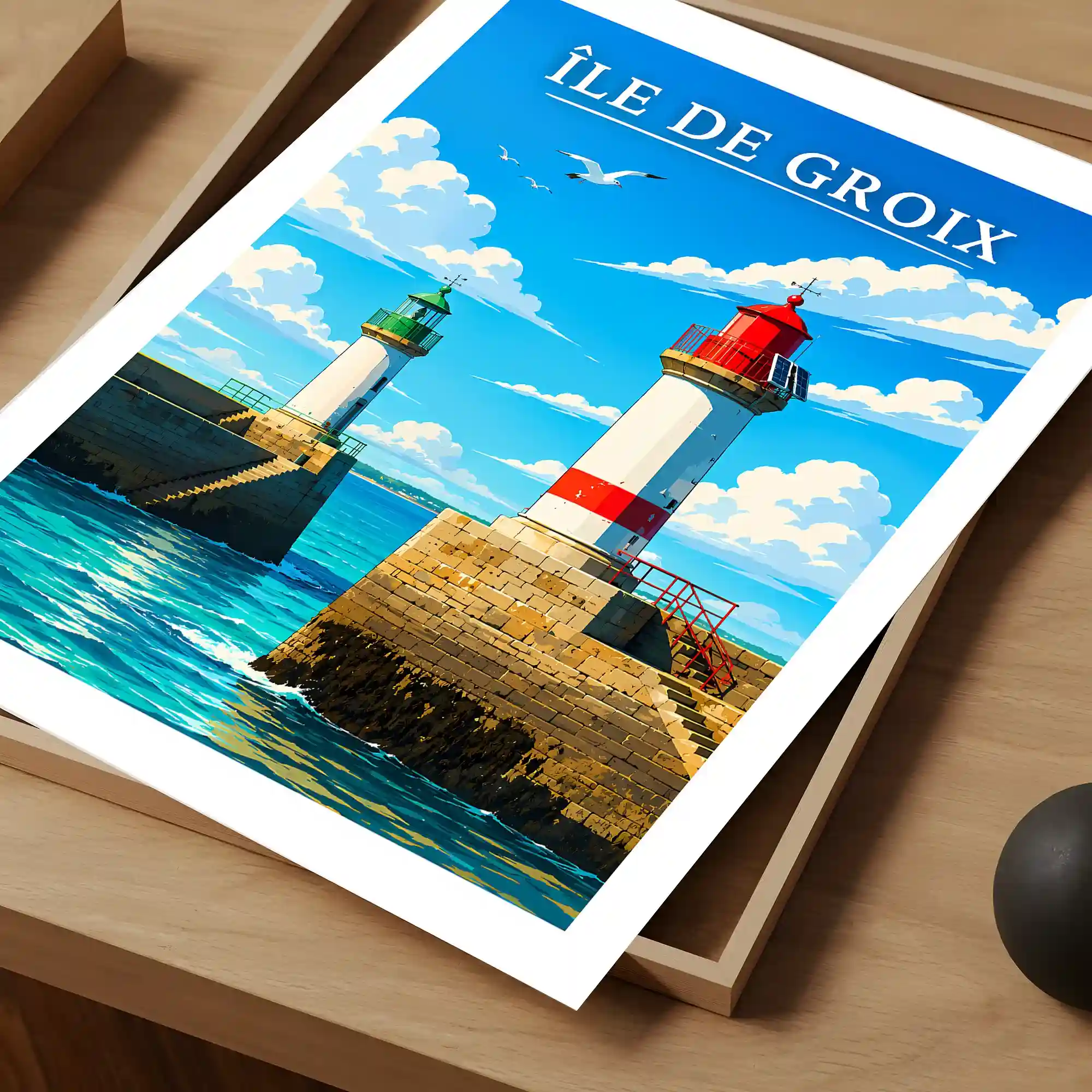 Affiche - Île de Groix - Image 4