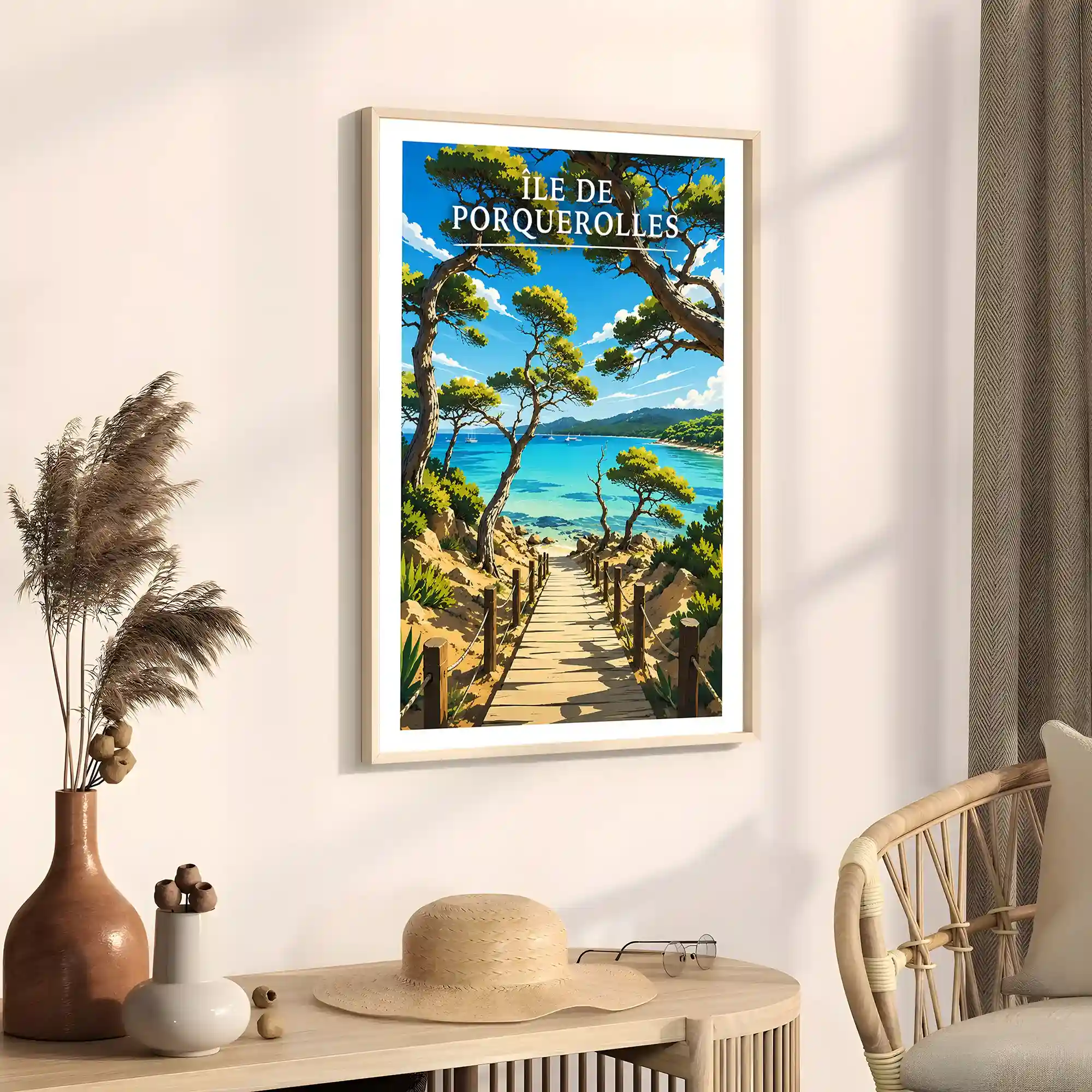 Affiche - Île de Porquerolles - Image 3