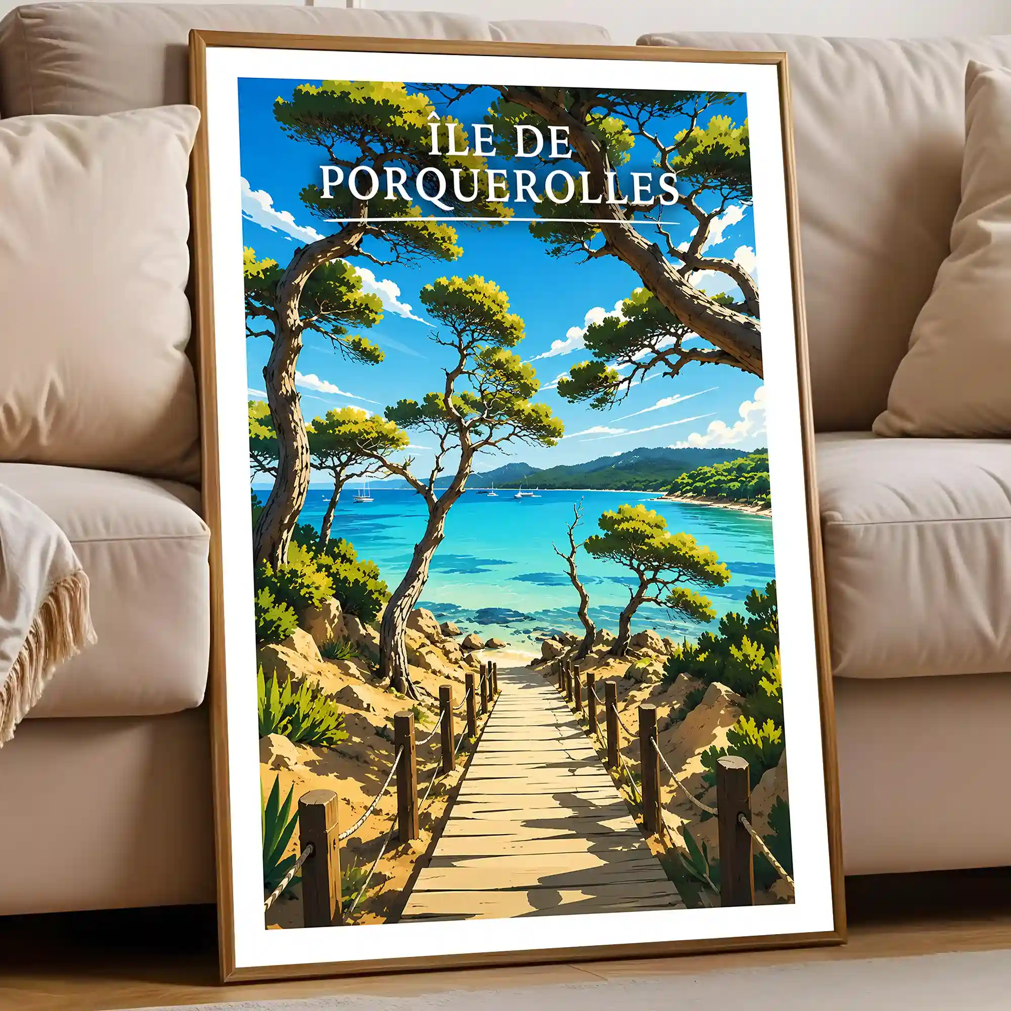 Affiche - Île de Porquerolles - Image 5