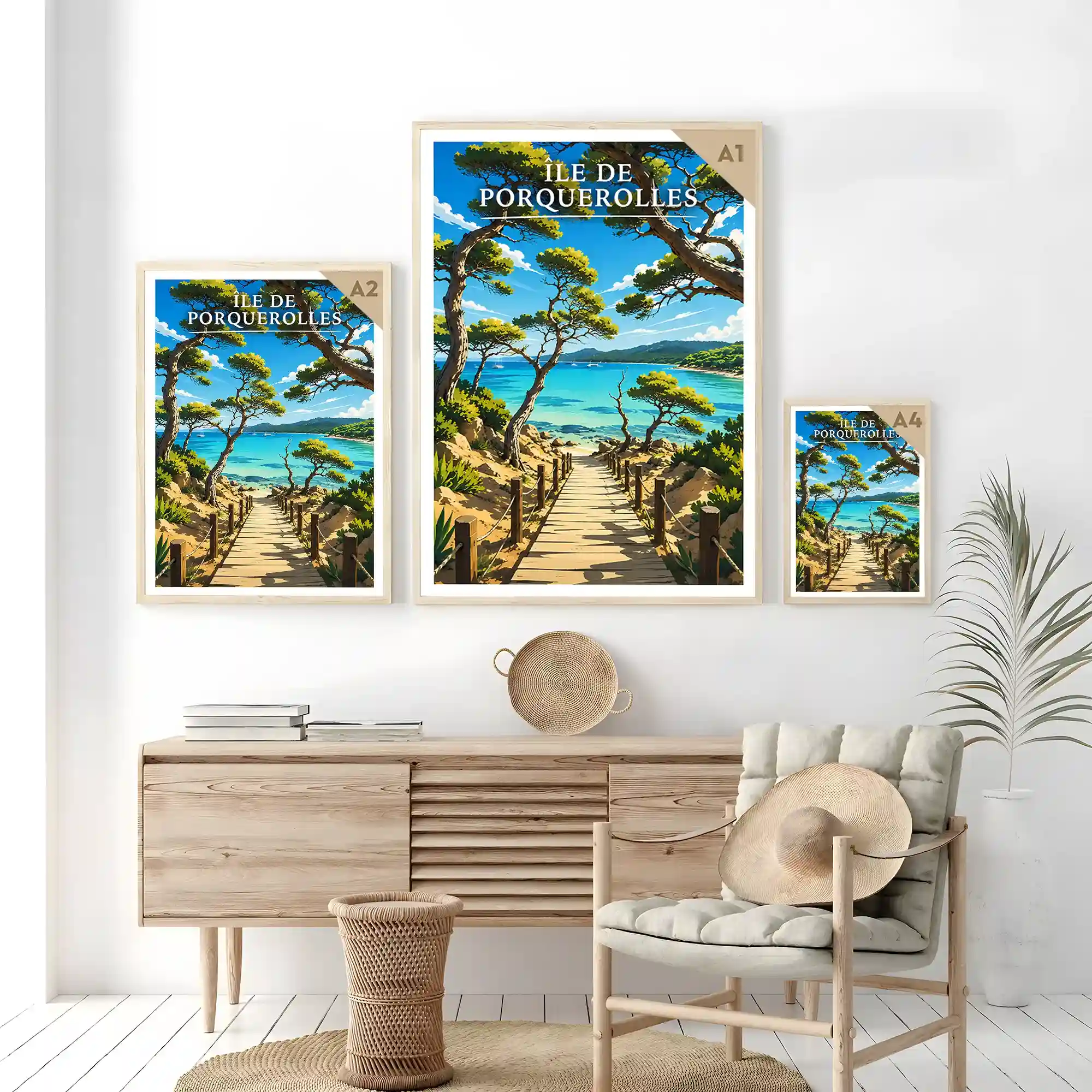 Affiche - Île de Porquerolles - Image 7