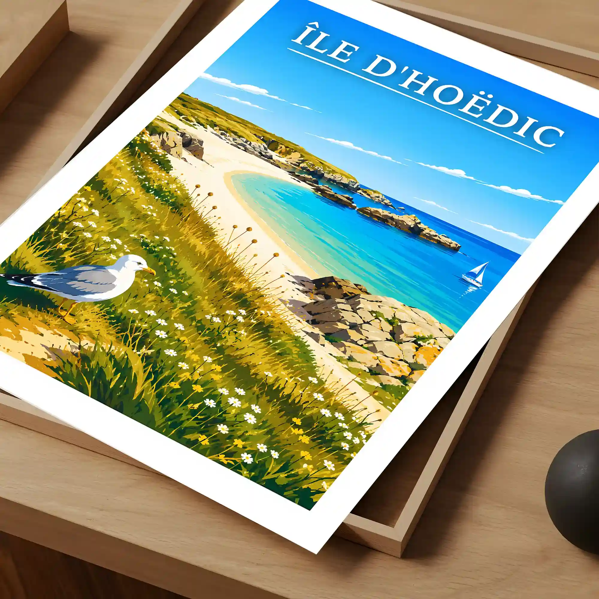 Affiche - Île d'Hoëdic - Image 4