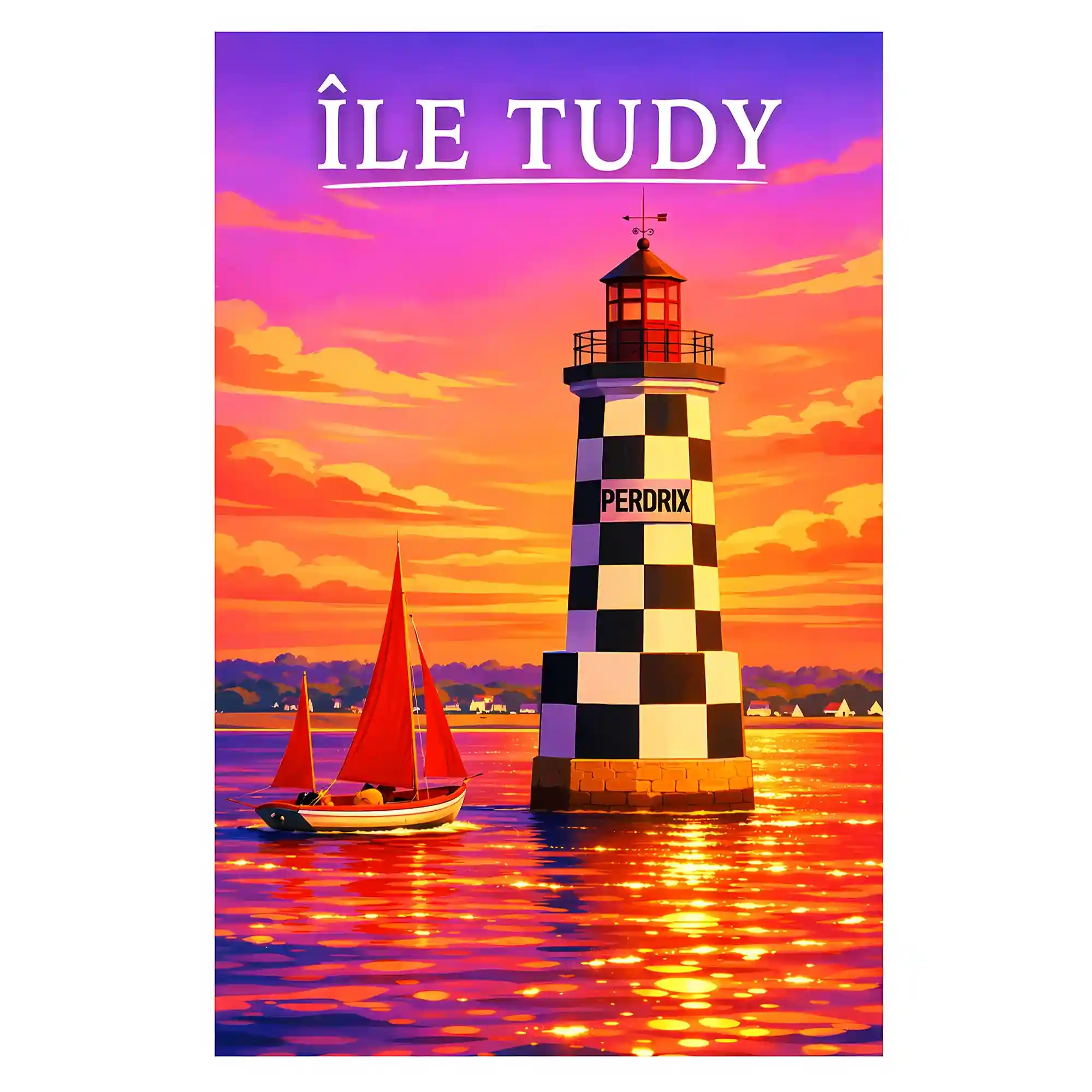 Affiche - Île Tudy