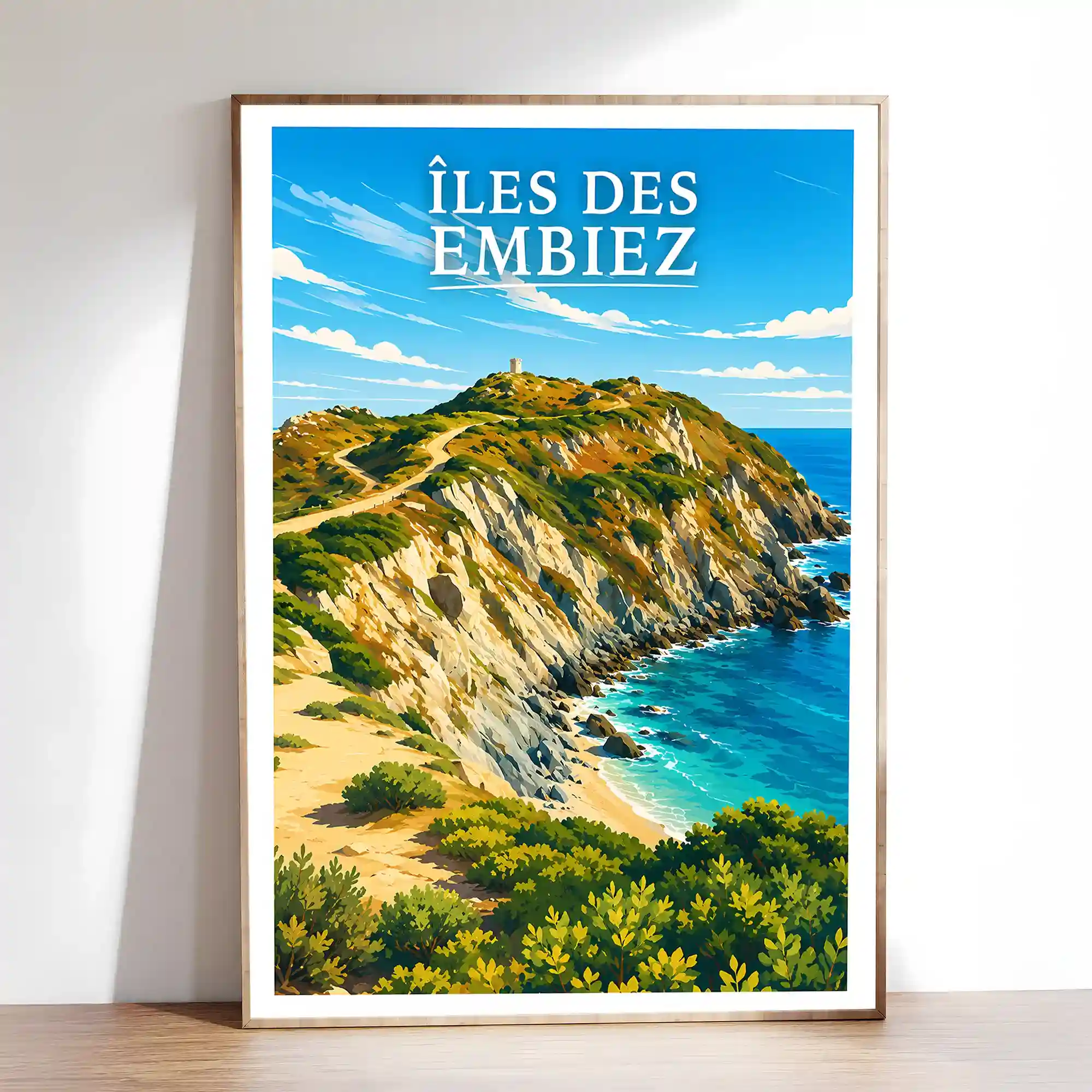 Affiche - Îles des Embiez - Image 2