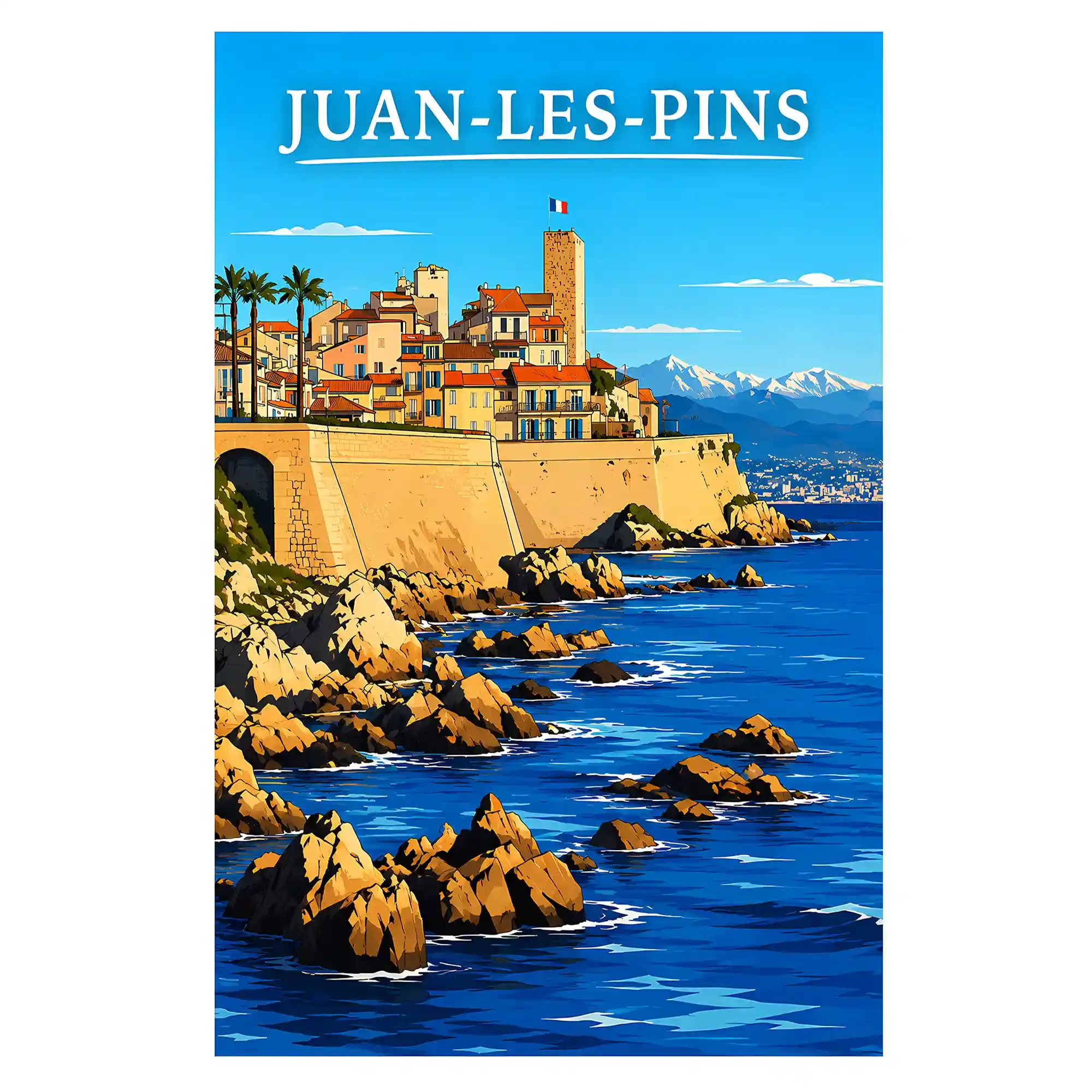Affiche - Juan-les-Pins